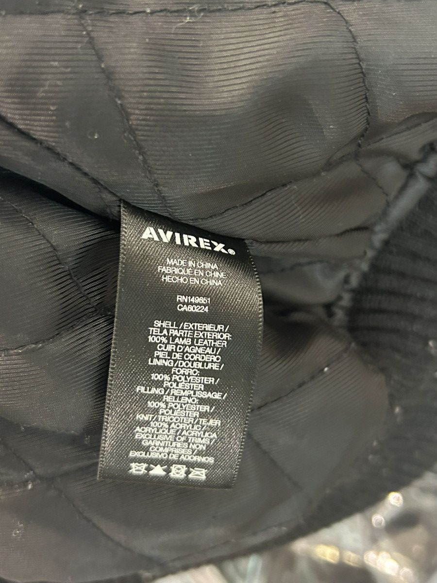 Avirex Avirex Leather Basketball Varsity Jacket Size US XXL / EU 58 / 5 - 13 Thumbnail