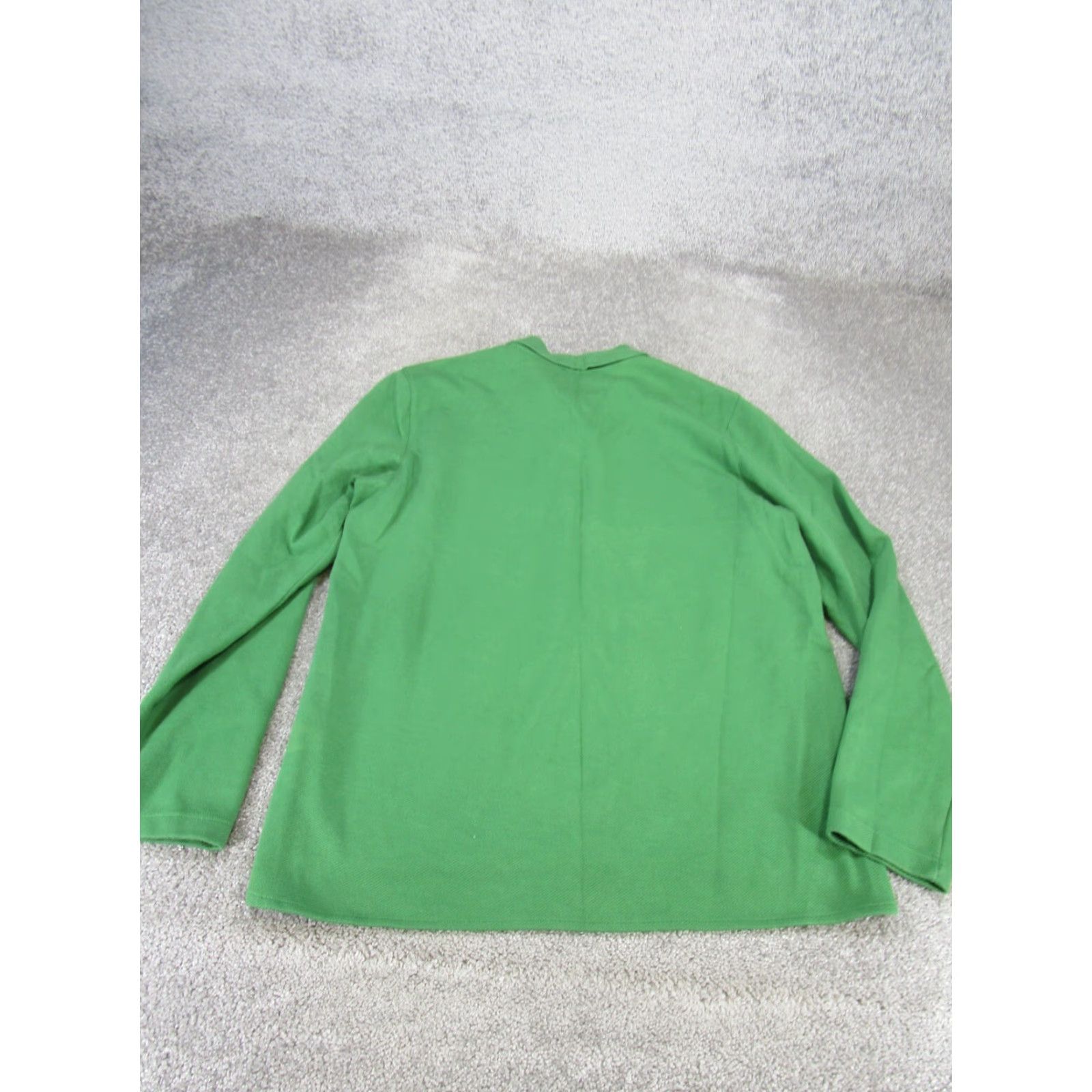 Ted Baker Ted Baker Polo Shirt Mens 4 Green Cotton Long Sleeve Casual Size US S / EU 44-46 / 1 - 4 Thumbnail