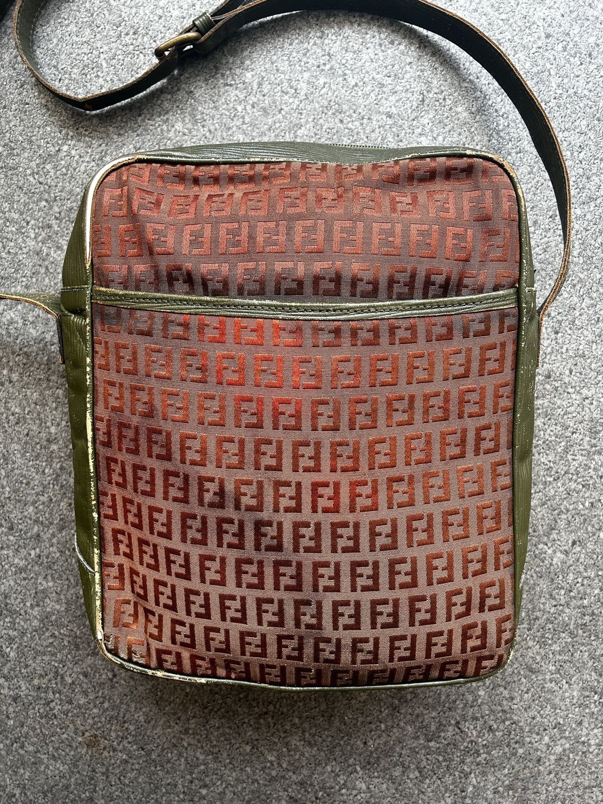 Fendi × Vintage Rare Vintage Fendi Monogram Shoulder Bag Size ONE SIZE - 5 Thumbnail