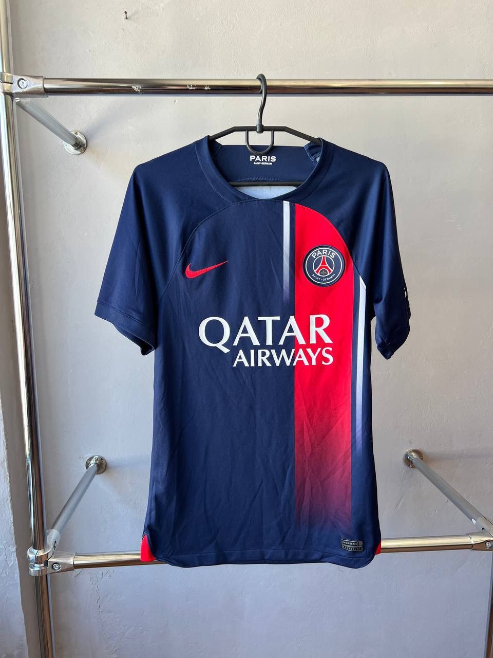 Nike 2023 PSG PARIS SAINT GERMAIN #10 DEMBELE NIKE SOCCER SHIRT Size US XS / EU 42 / 0 - 4 Thumbnail