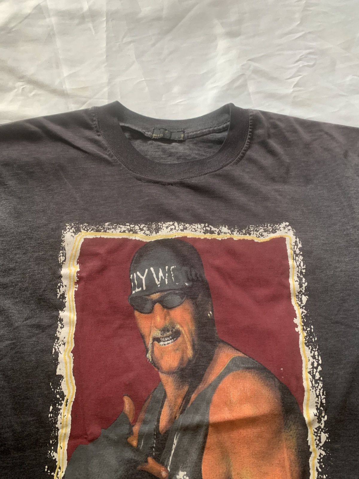 WCW/nWo Vintage WWE Rare Hulk Hogan Size US L / EU 52-54 / 3 - 3 Thumbnail