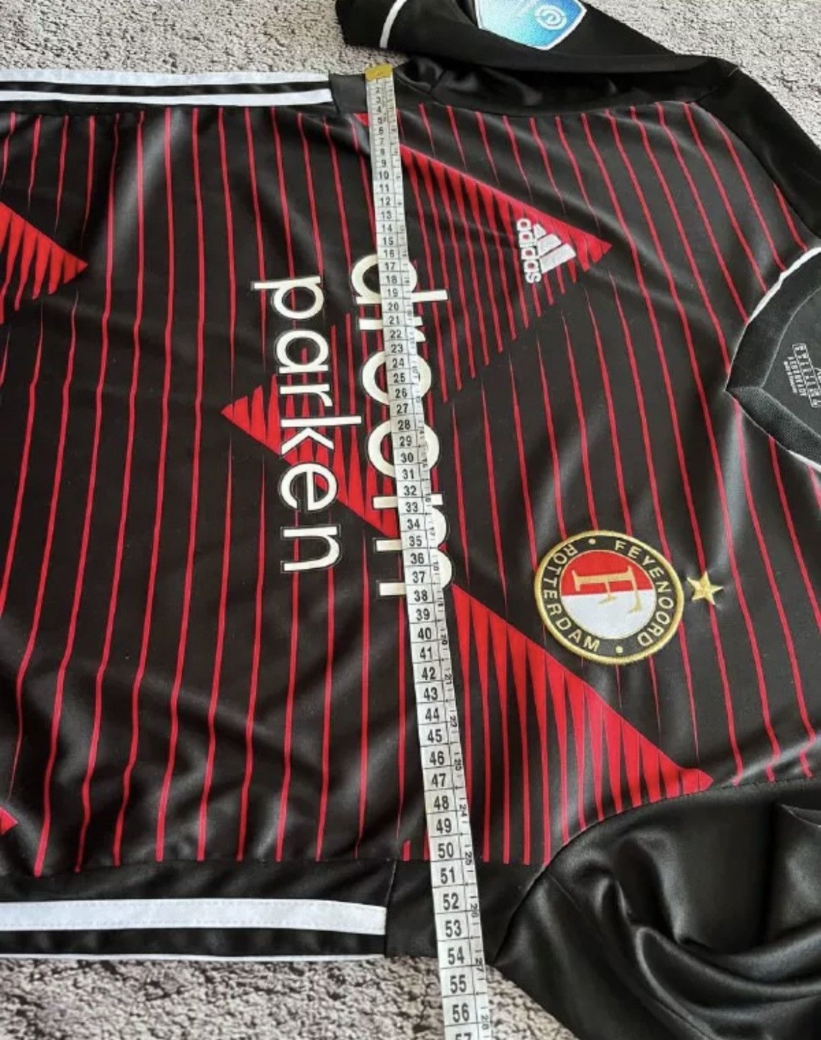 Adidas Adidas FC Feyenoord Rotterdam 2020-2021 Soccer Jersey Size US XL / EU 56 / 4 - 9 Thumbnail