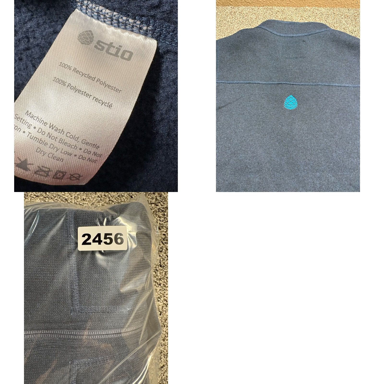 Vintage Stio Vest Mens L Blue Fleece Full Zip Outdoors Pockets Logo Size US L / EU 52-54 / 3 - 9 Thumbnail