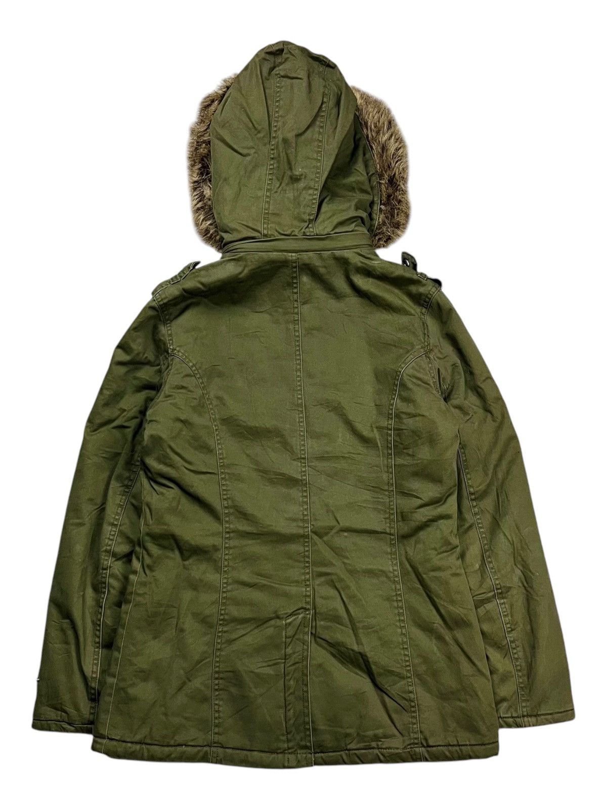 In The Attic 2000s In The Attic - Apocalypse Style Fur Hoodie Jacket Size US M / EU 48-50 / 2 - 9 Thumbnail