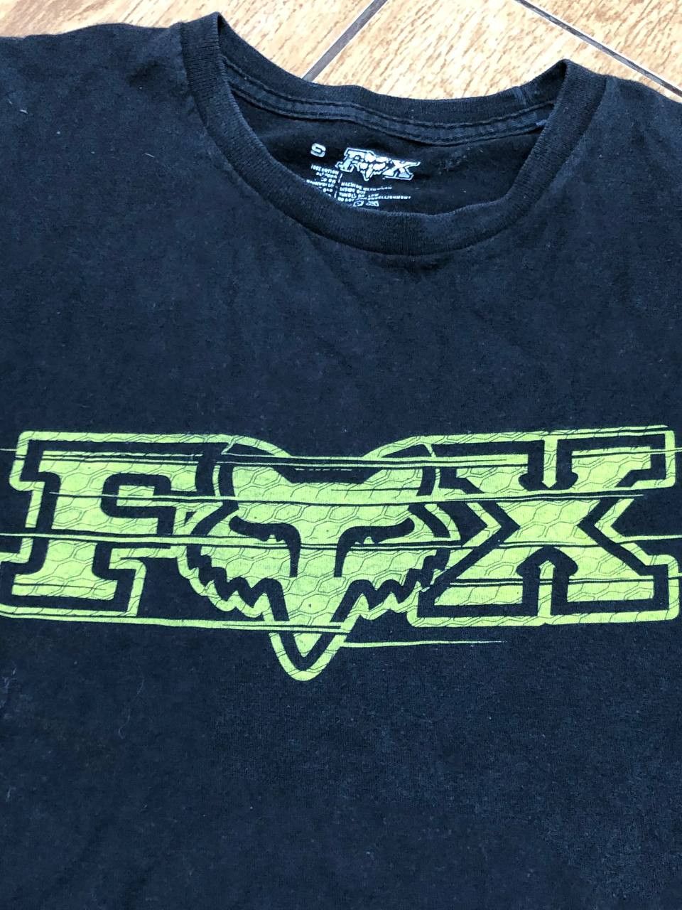 Fox Racing Y2K black big logo T-shirt Vintage Fox Racing streetwear Size US S / EU 44-46 / 1 - 3 Thumbnail
