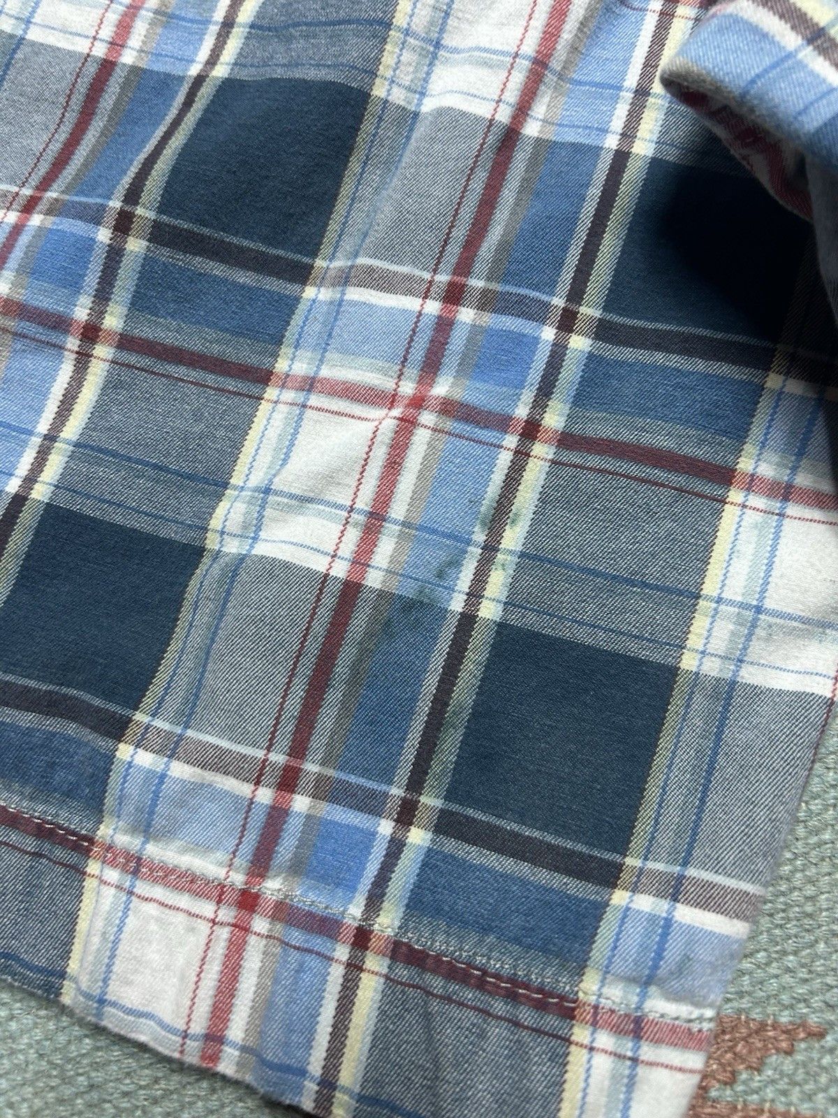 Hollister Hollister men’s plaid shorts cotton blue casual wide leg 34 Size US 34 / EU 50 - 8 Thumbnail