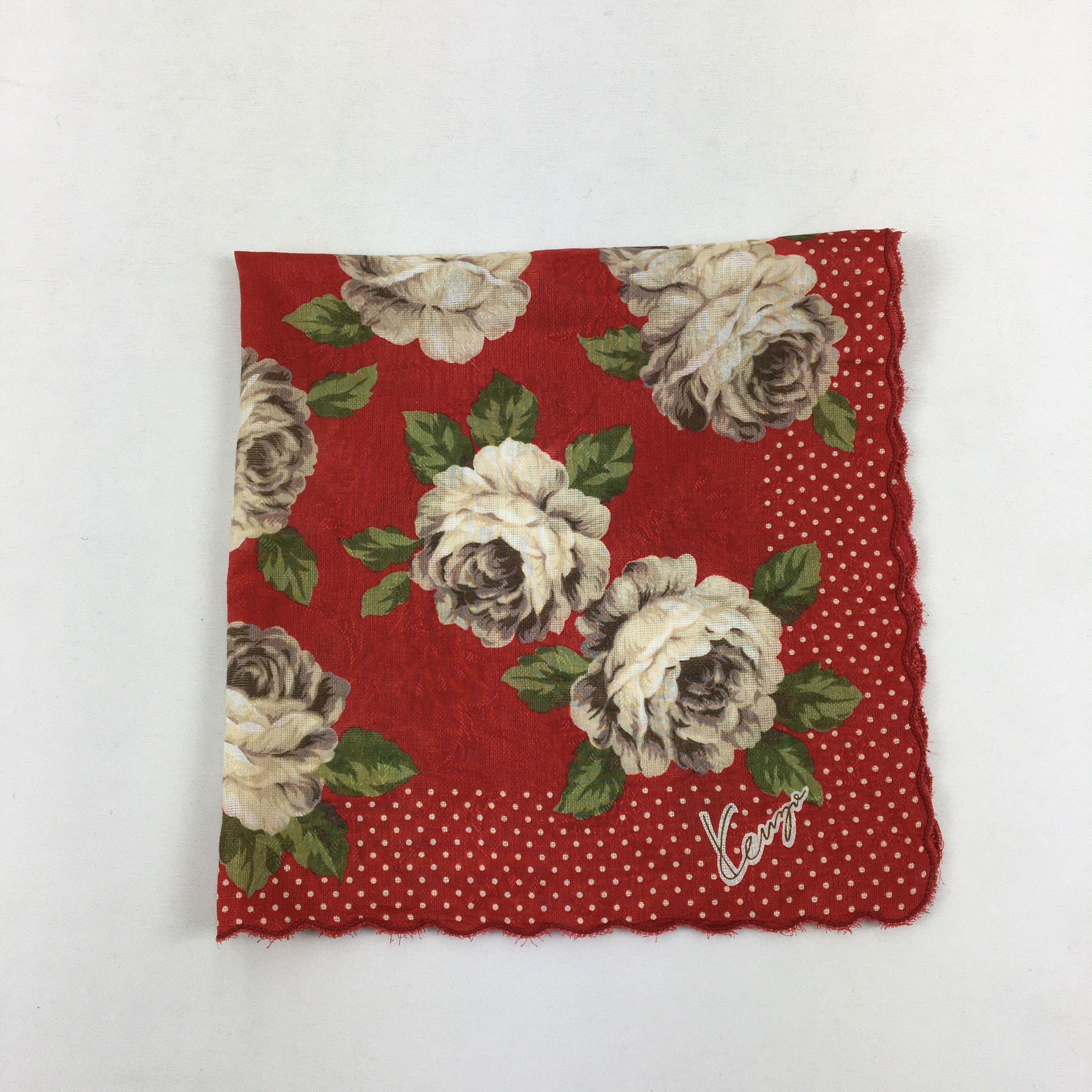 Kenzo Vintage Kenzo Handkerchief Neckerchief Bandana Size ONE SIZE - 4 Thumbnail