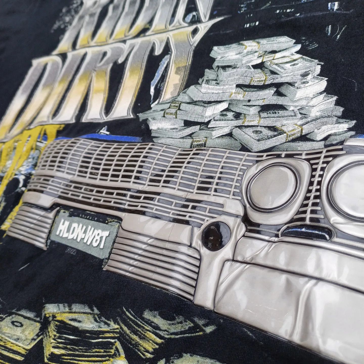 Rap Tees × Vintage Vintage 'Ridin Dirty' T-Shirt FUYA Made in U.S.A Size US XL / EU 56 / 4 - 6 Thumbnail