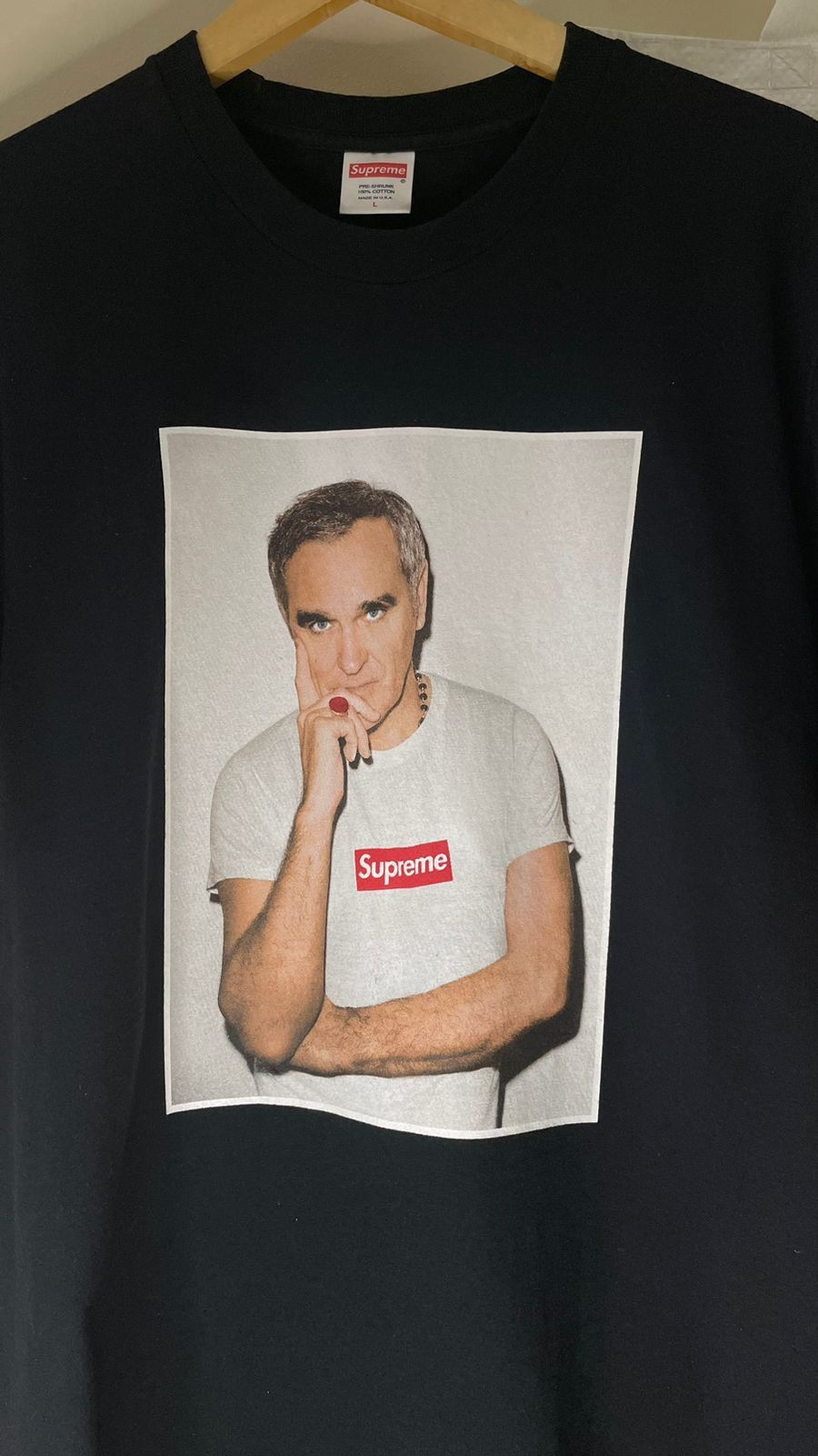 Supreme Supreme Morrissey Photo Tee SS16 Size US L / EU 52-54 / 3 - 2 Thumbnail