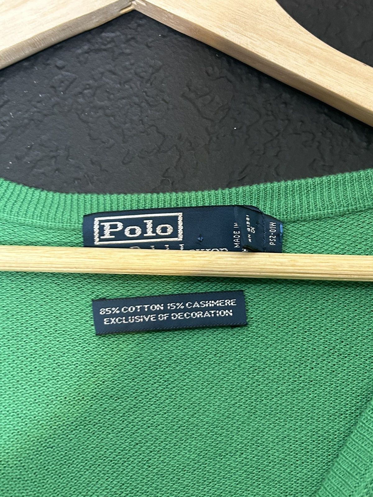 Polo Ralph Lauren Y2K Polo Ralph Lauren Cashmere Blend Sweater Size US XXL / EU 58 / 5 - 4 Thumbnail