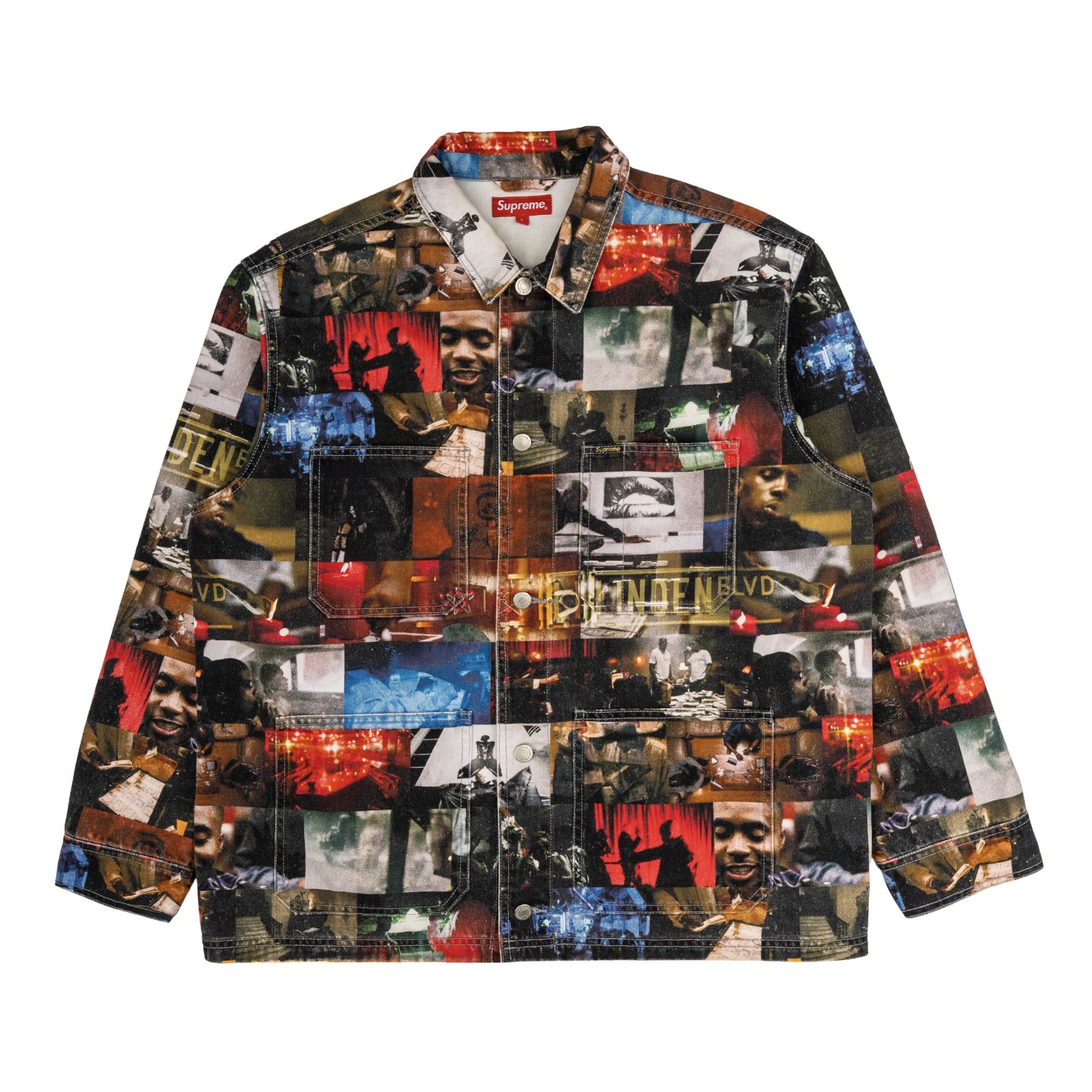 Supreme Denim Harrington Jacket | Grailed