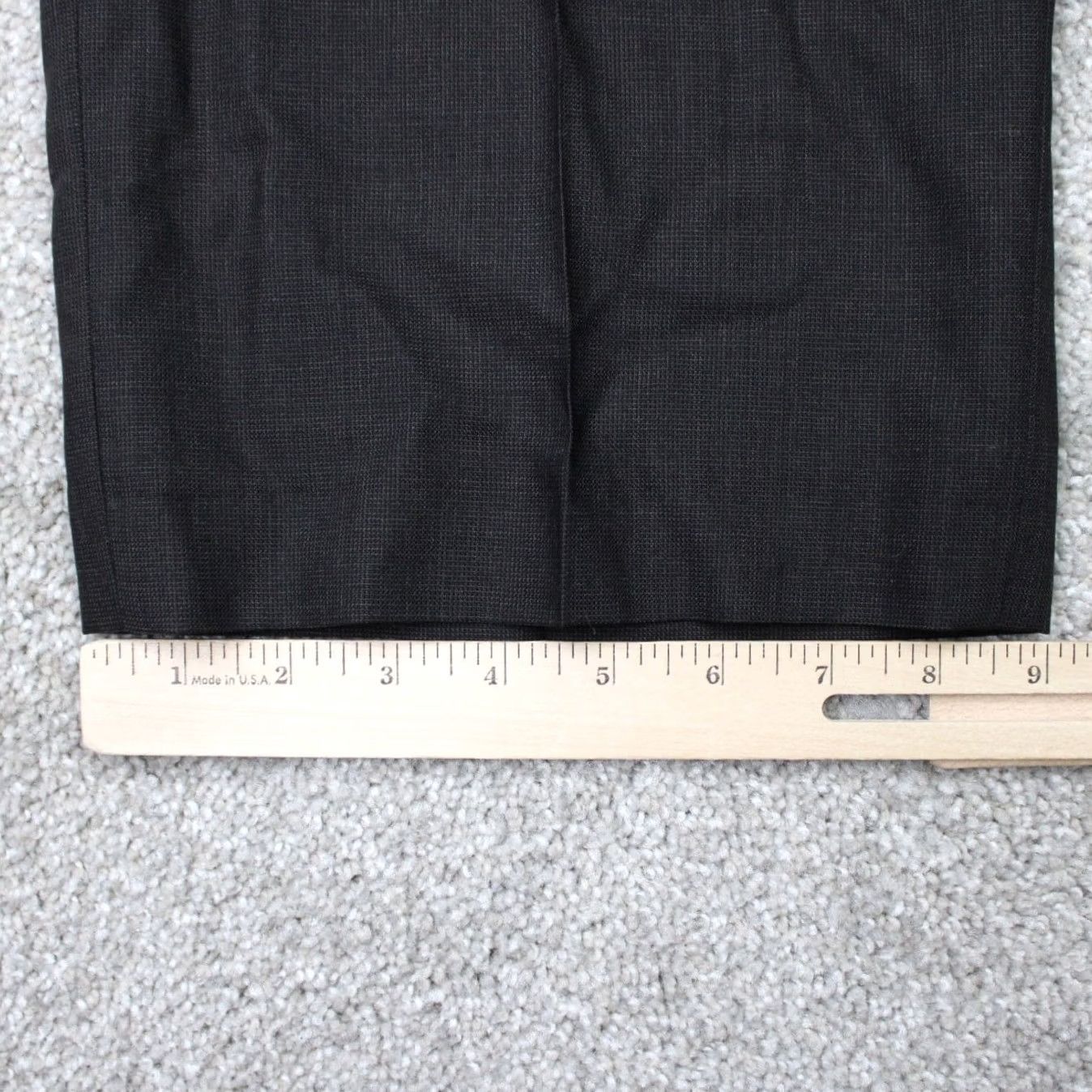 Banana Republic Banana Republic Pants Mens 35x30 Brown Wool Flat Front Dress Pants Slim Straight Fits Casual Business Formal Loose Size US 35 - 4 Thumbnail