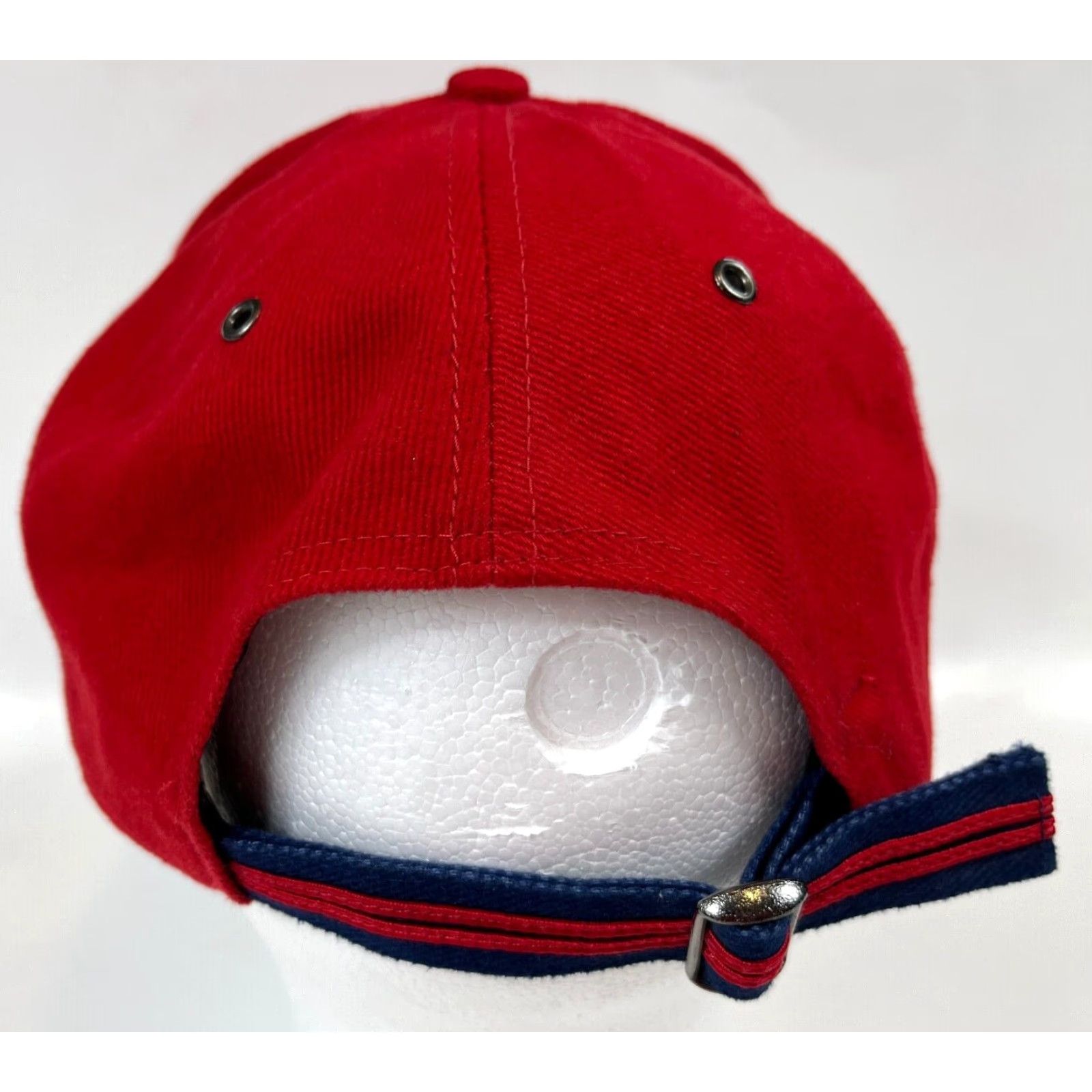 Nike VINTAGE Nike USA Strapback Hat Cap Embroidered Swoosh Red One Size Adult Mens Womens Unisex Cap USA 100% Cotton Embroidered Baseball Hat Swoosh Size ONE SIZE - 6 Thumbnail