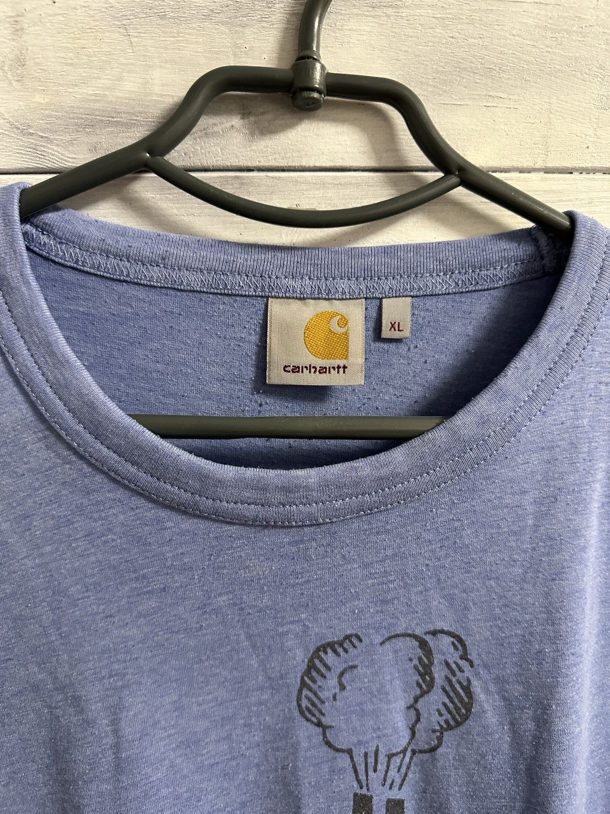 Carhartt Rare Vintage T-Shirt Carhartt WIP Get To Work. Size US XL / EU 56 / 4 - 7 Thumbnail