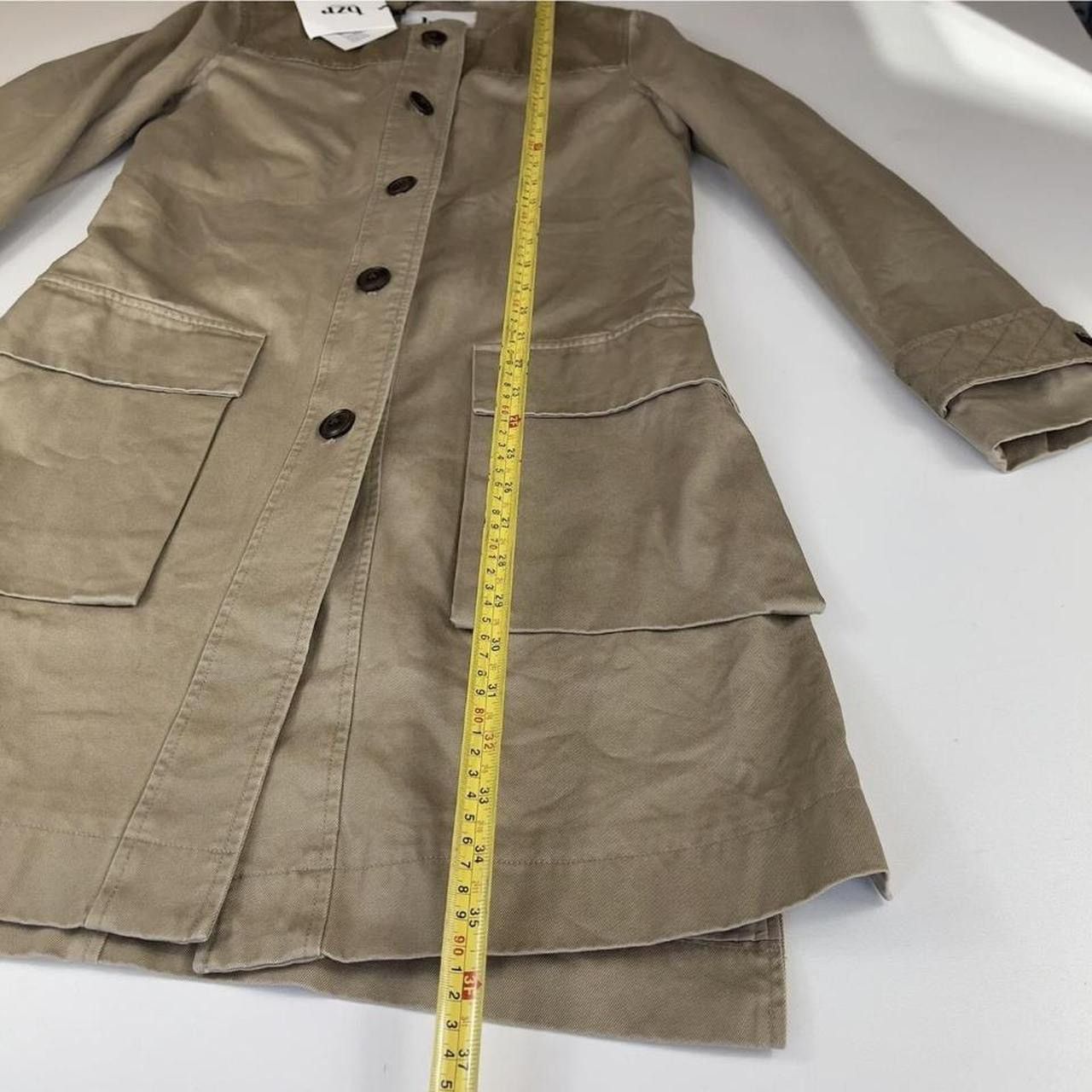 Bruuns Bazaar Bruuns Bazaar Jacket Ladies 34 Beige Jacket Trench coat Size XXS / US 00 / IT 34 - 7 Thumbnail