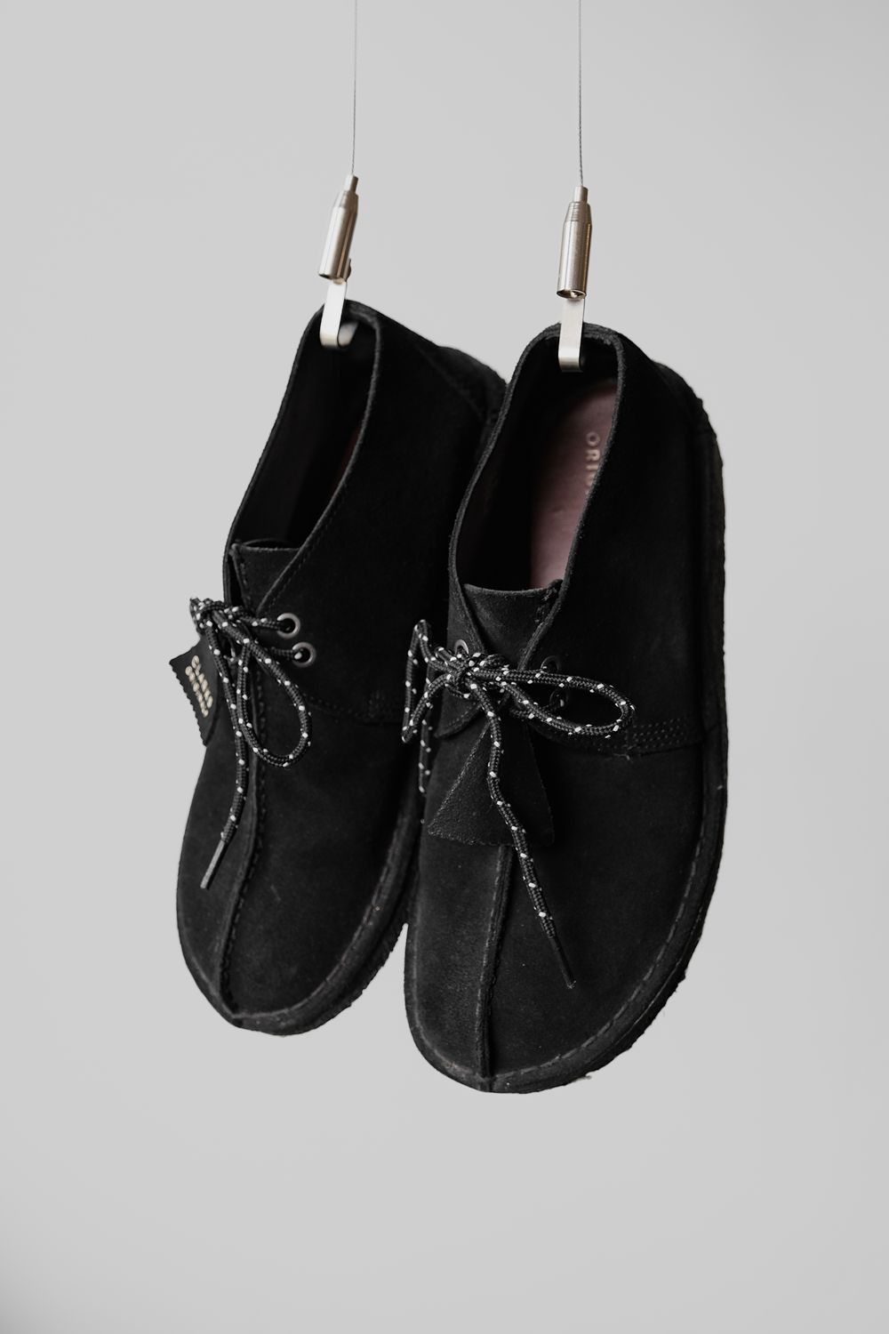 Clarks Clarks Desert Trek Boots Black Suede Size US 9.5 / EU 42-43 - 1 Thumbnail
