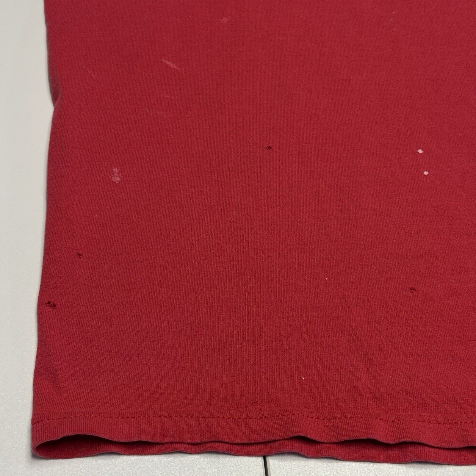 Vintage Vintage Los Angeles Fire Fighter T Shirt Mens Medium Red Sho Size US M / EU 48-50 / 2 - 7 Thumbnail
