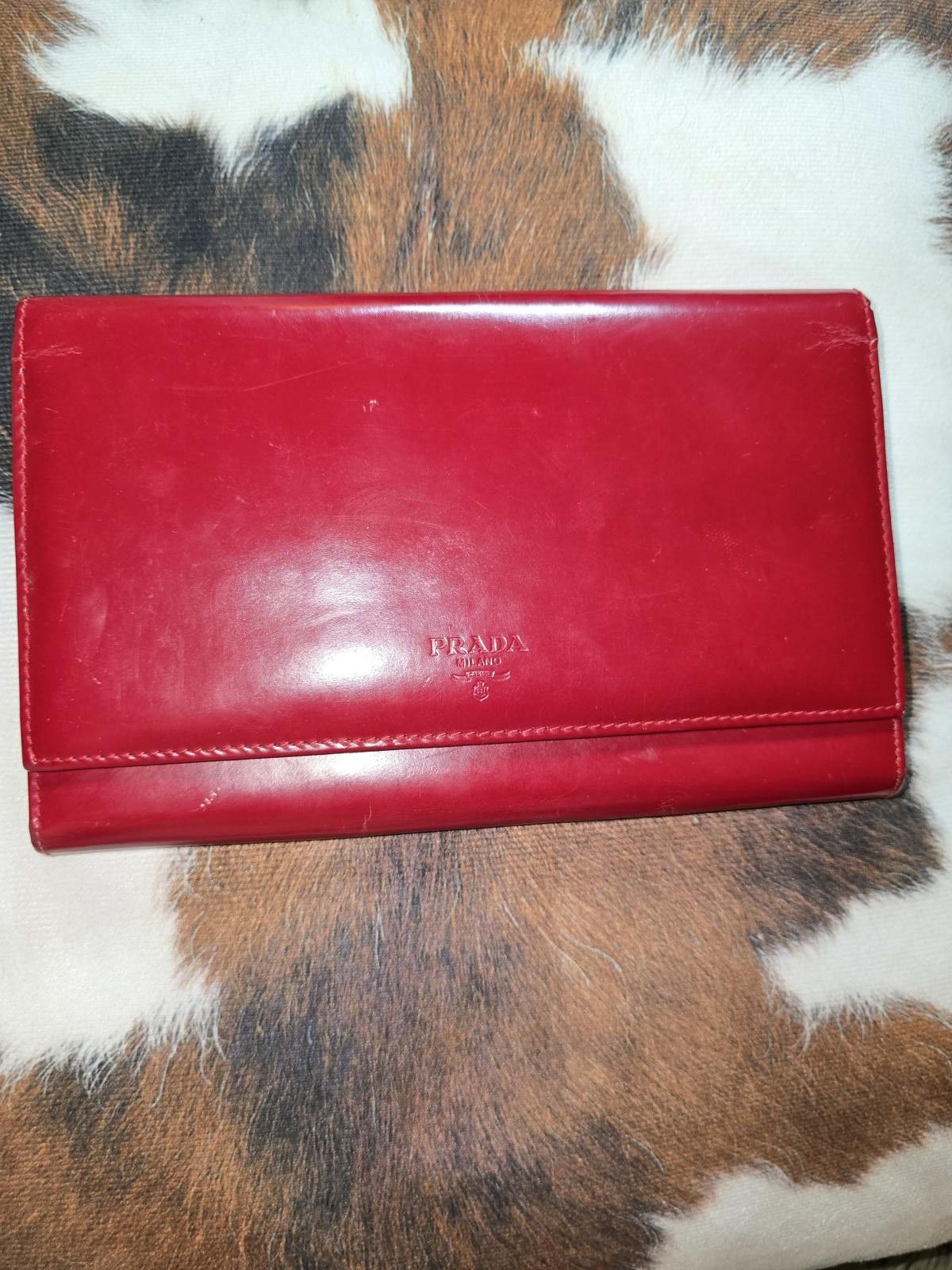 Prada Red Prada Wallet Size ONE SIZE - 2 Thumbnail