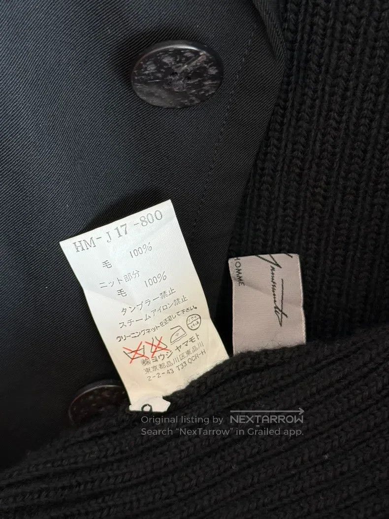 Yohji Yamamoto YOHJI YAMAMOTO Knit Jacket Size US L / EU 52-54 / 3 - 9 Thumbnail
