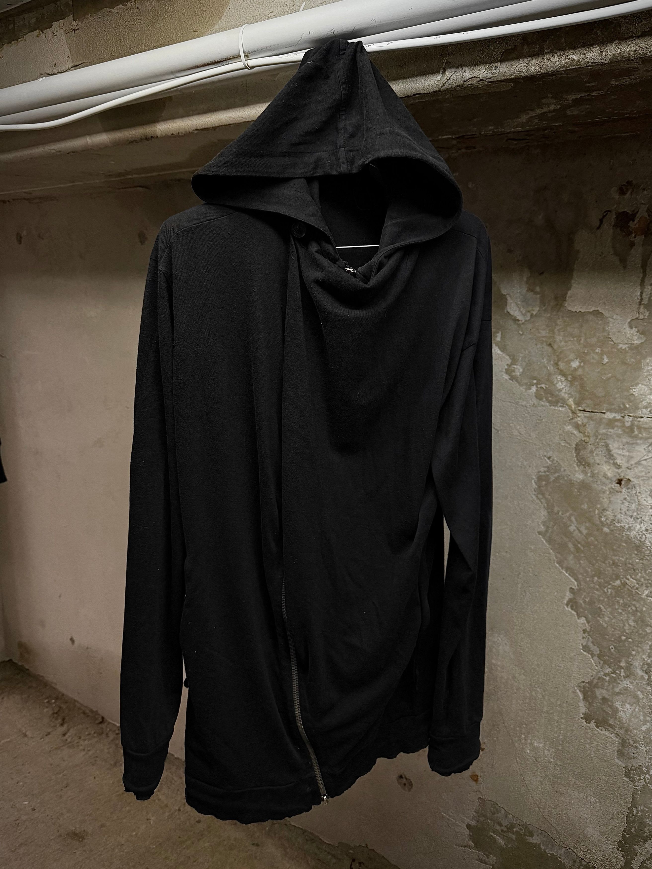 Damir Doma Damir Doma Asymmetric Drape Zip Hoodie Size US M / EU 48-50 / 2 - 1 Thumbnail