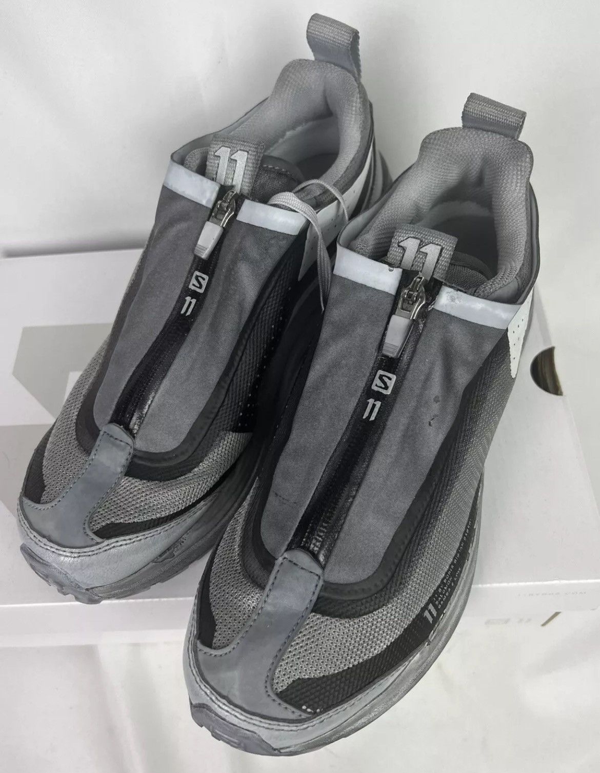 11 By Boris Bidjan Saberi × Boris Bidjan Saberi × Salomon 11 By BBS X Salomon Bamba 2 Low Men’s 8.5 Gray DS Size US 8.5 / EU 41-42 - 3 Thumbnail