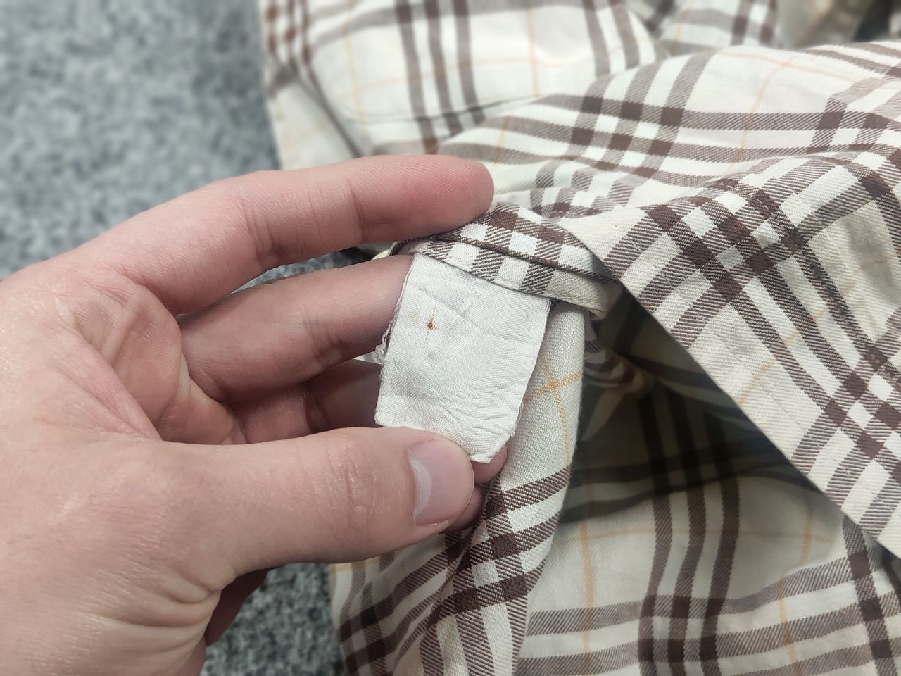 Burberry Burberrys Vintage 90's Nova Check Button long sleeve shirt Size US M / EU 48-50 / 2 - 13 Thumbnail