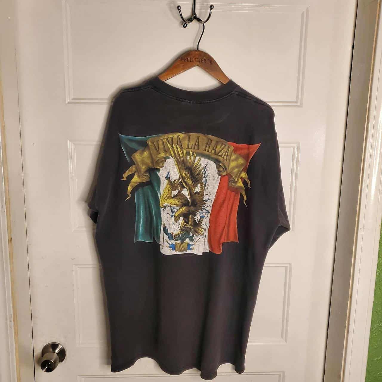 Homies Vintage 90s Viva La Raza Chicano Cholo Homies Lowrider Size US XXL / EU 58 / 5 - 2 Thumbnail