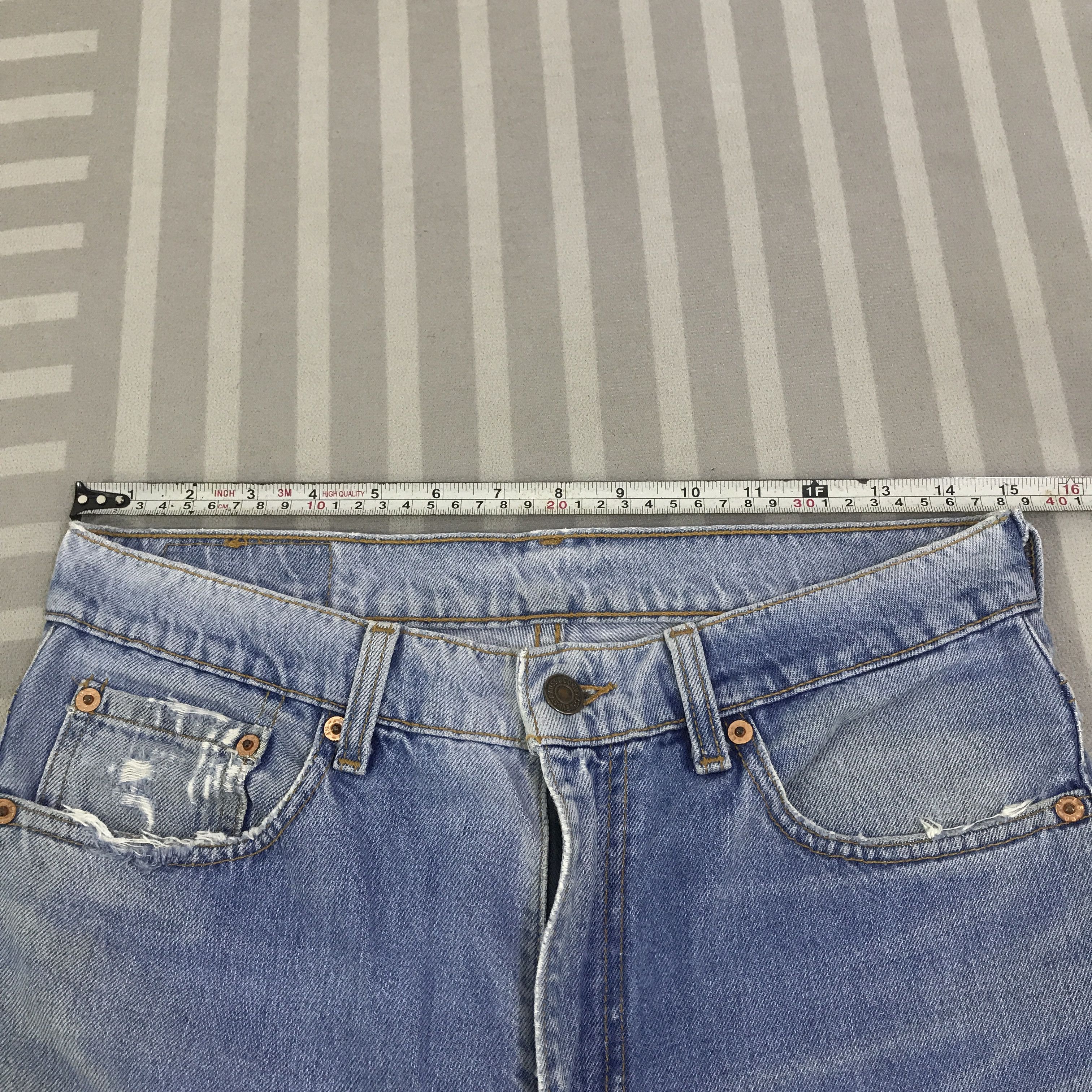 Levi's Vintage Levis Distressed Jeans pants K129B14 Size US 30 / EU 46 - 7 Thumbnail