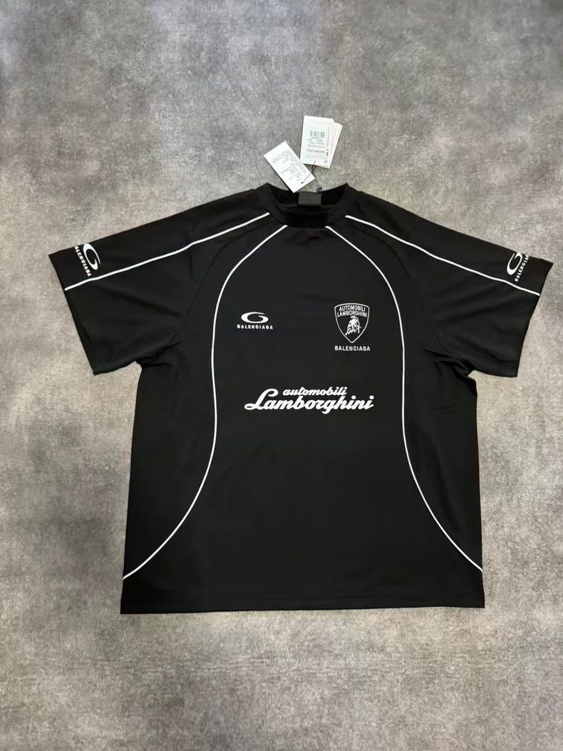 Balenciaga Lamborghini Collab Jersey Short Sleeve