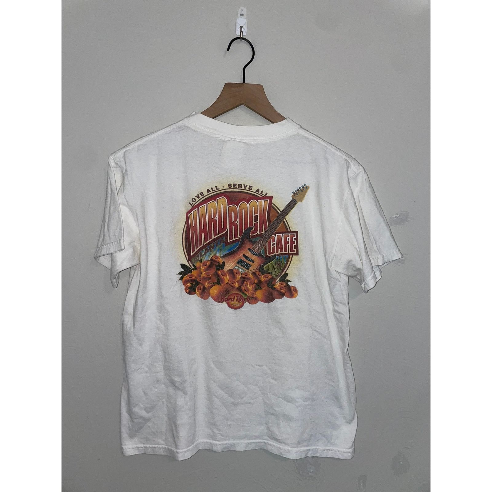 Hard Rock Cafe Womens Hard Rock Cafe Shirt Top Tee Georgia Peaches Vintage Size L / US 10 / IT 46 - 1 Thumbnail