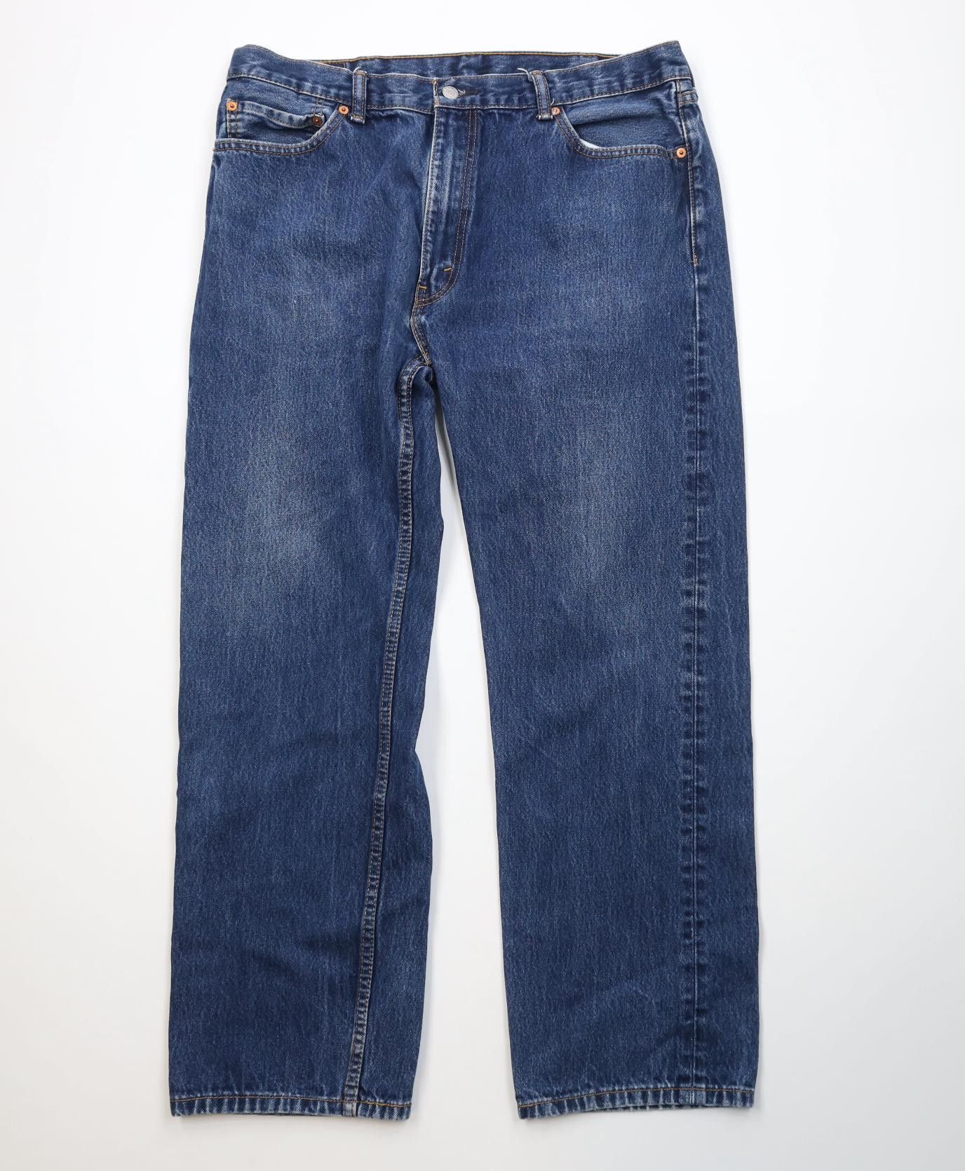 Levi's Vintage Y2K Levis 505 Fit Straight Leg Denim Jeans Blue Size US 40 / EU 56 - 1 Thumbnail