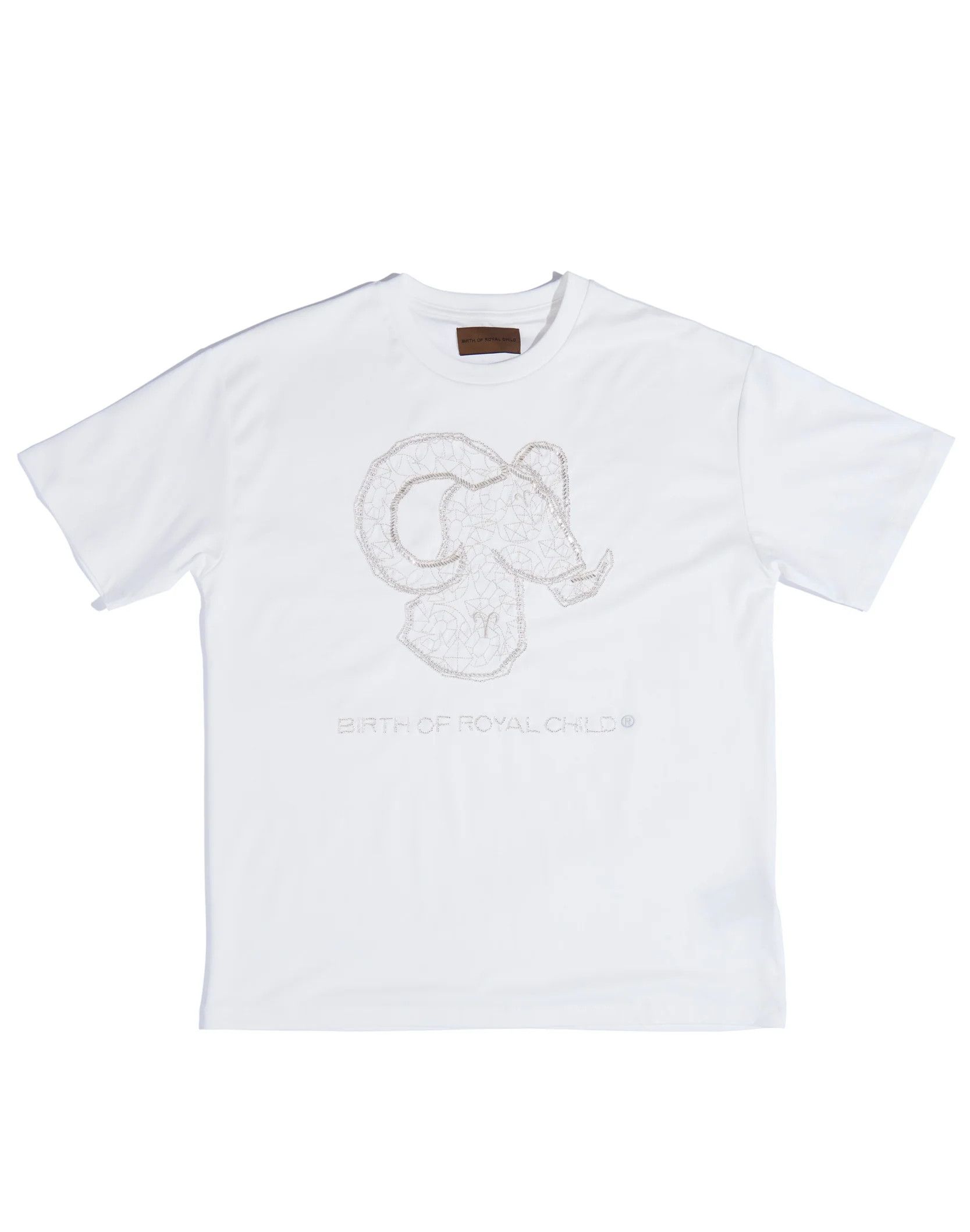 Birth of Royal Child Birth of Royal Child 'Zodiac Aires' White Tee Size US M / EU 48-50 / 2 - 1 Thumbnail