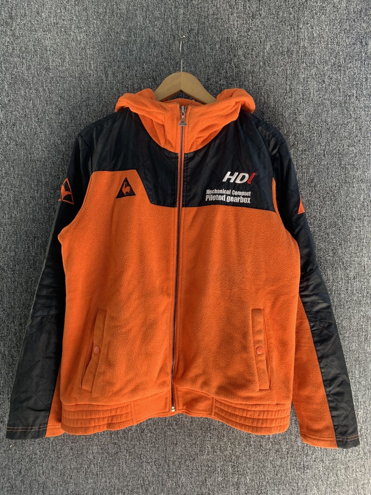 Le Coq Sportif Le Coq Sportif X Peugeot HDi Piloted Gearbox Vintage Jacket Size US L / EU 52-54 / 3 - 3 Thumbnail