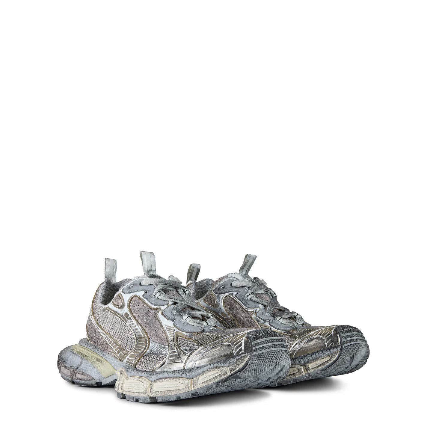 Balenciaga o1g2r1mq0226 3XL Low Top Trainers in Multicolor Size US 10 / EU 43 - 4 Thumbnail