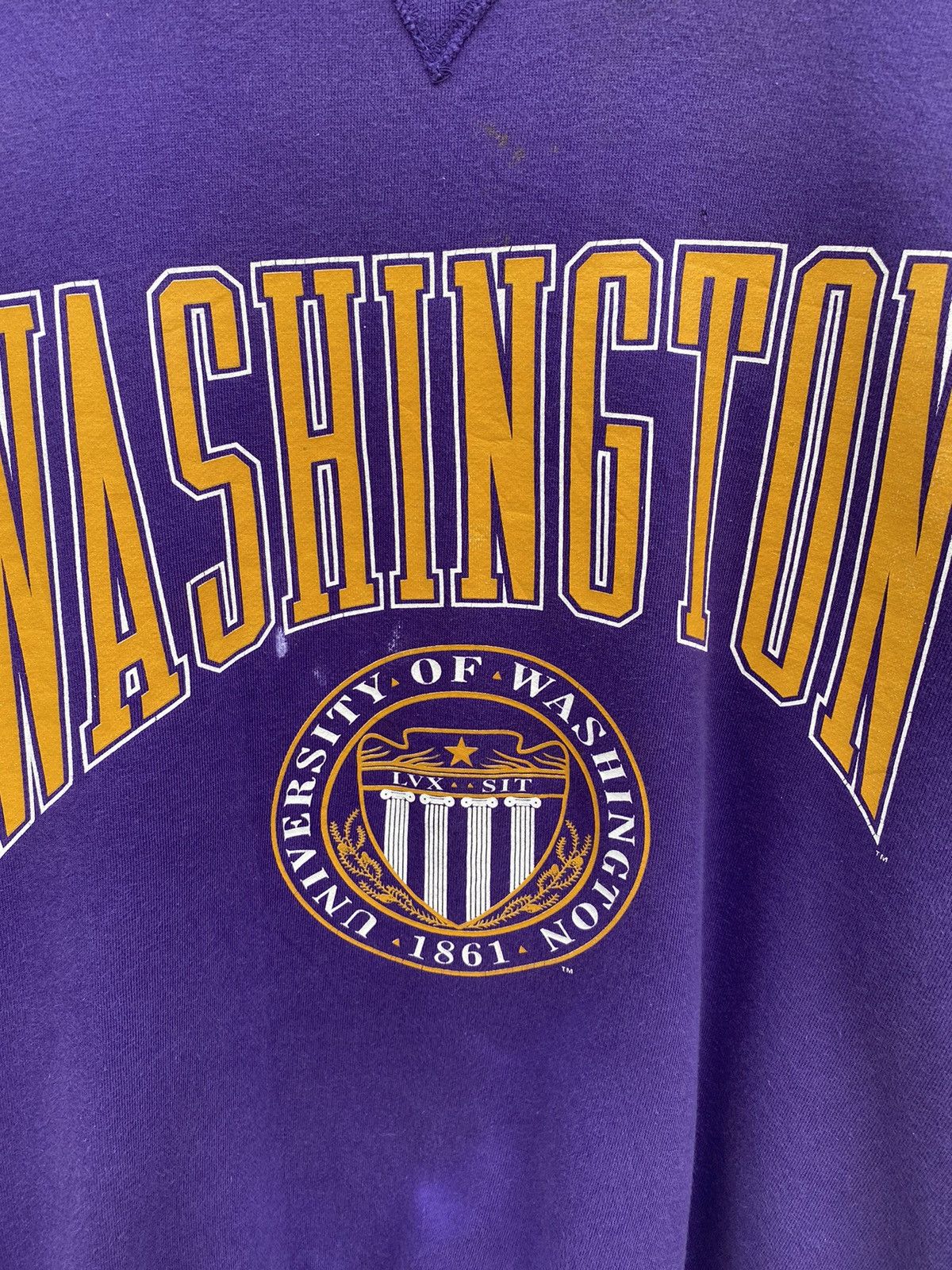 Vintage Vintage university of Washington sweatshirt Size US M / EU 48-50 / 2 - 7 Thumbnail