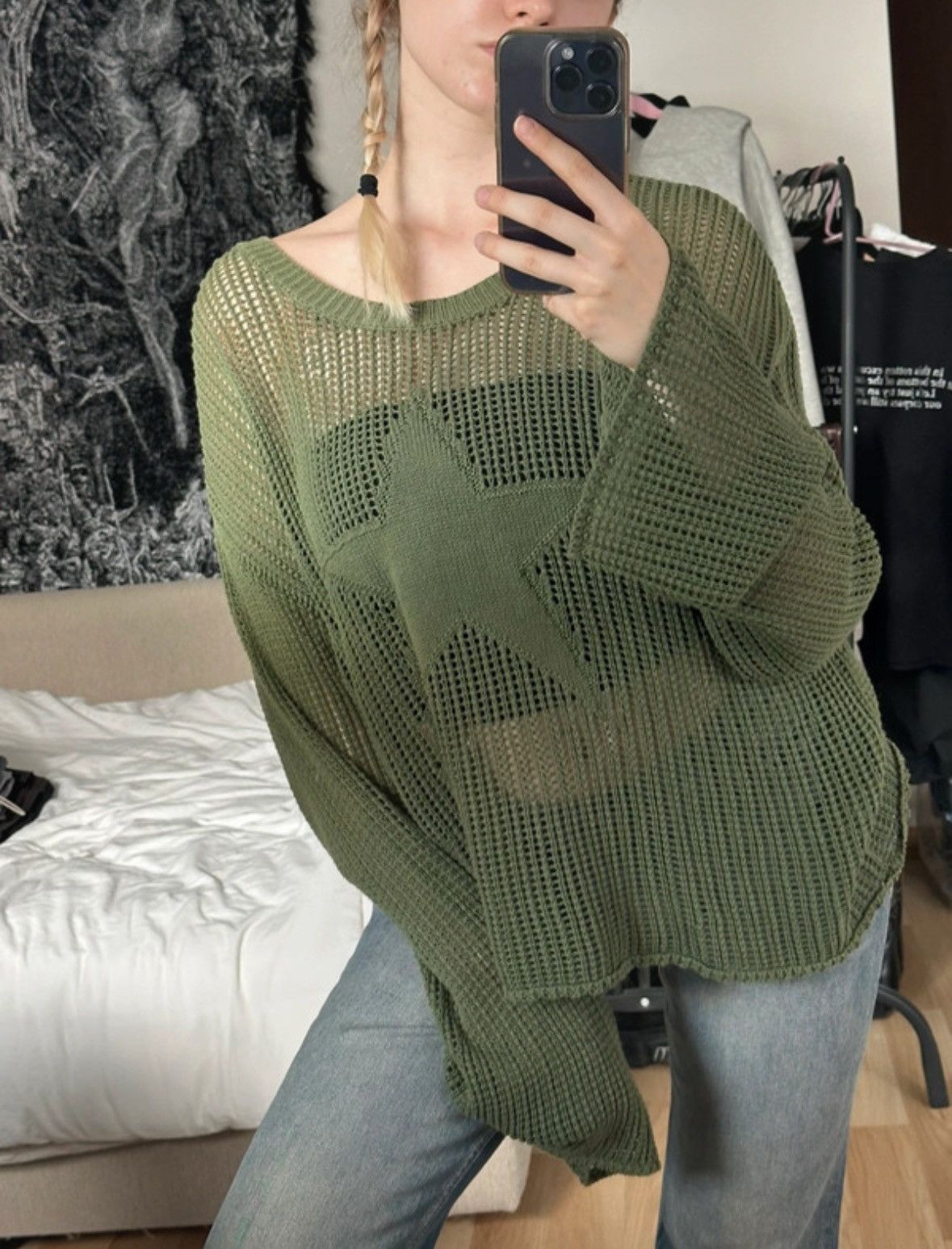 Jaded London Jaded London star sweater Size S / US 4 / IT 40 - 2 Thumbnail