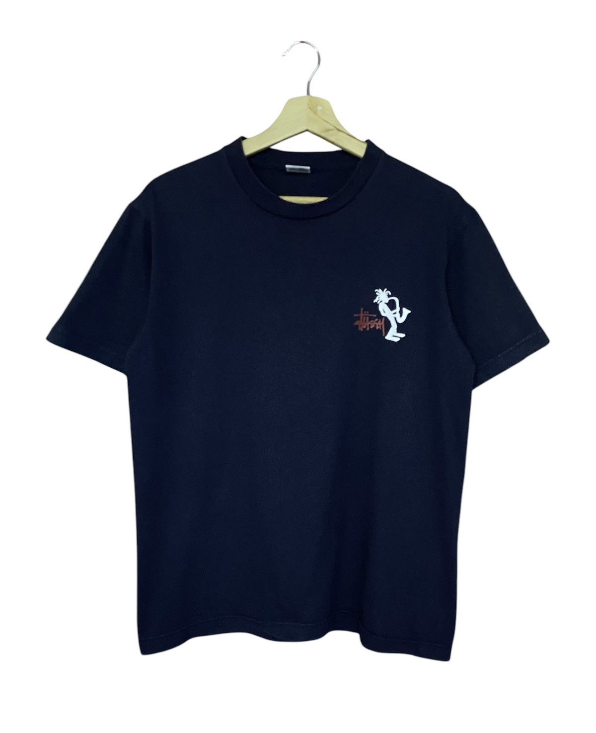 Stussy × Vintage Vintage Stussy Rasta Dark Blue Shirt Size US M / EU 48-50 / 2 - 3 Thumbnail