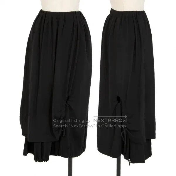 Comme des Garcons Comme Des Garcons size S Black Vintage Drawstring Half Ski Size 22" - 1 Thumbnail