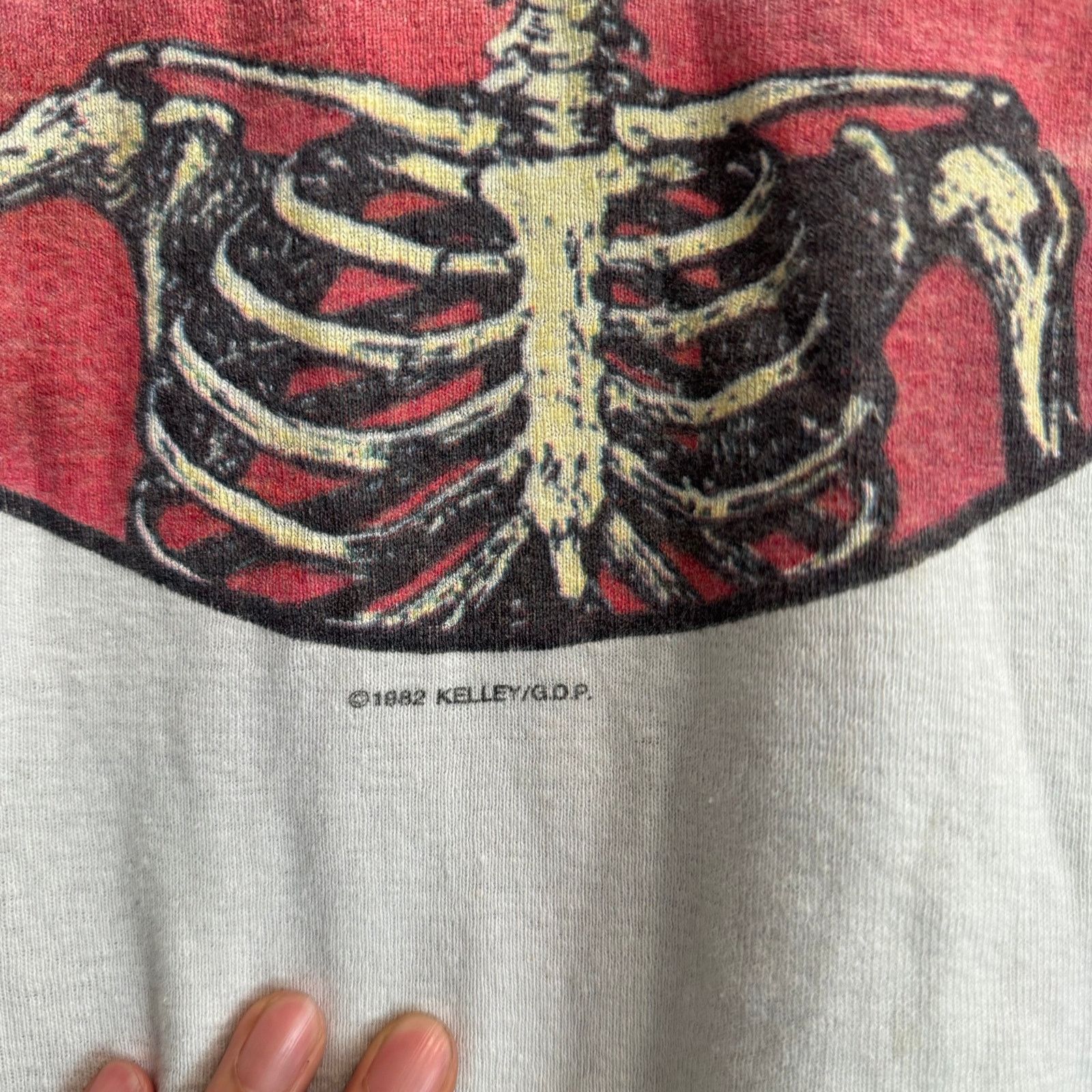 Vintage Vintage Grateful Dead Bertha Raglan T Shirt Size XL 1982 Size US XL / EU 56 / 4 - 4 Thumbnail