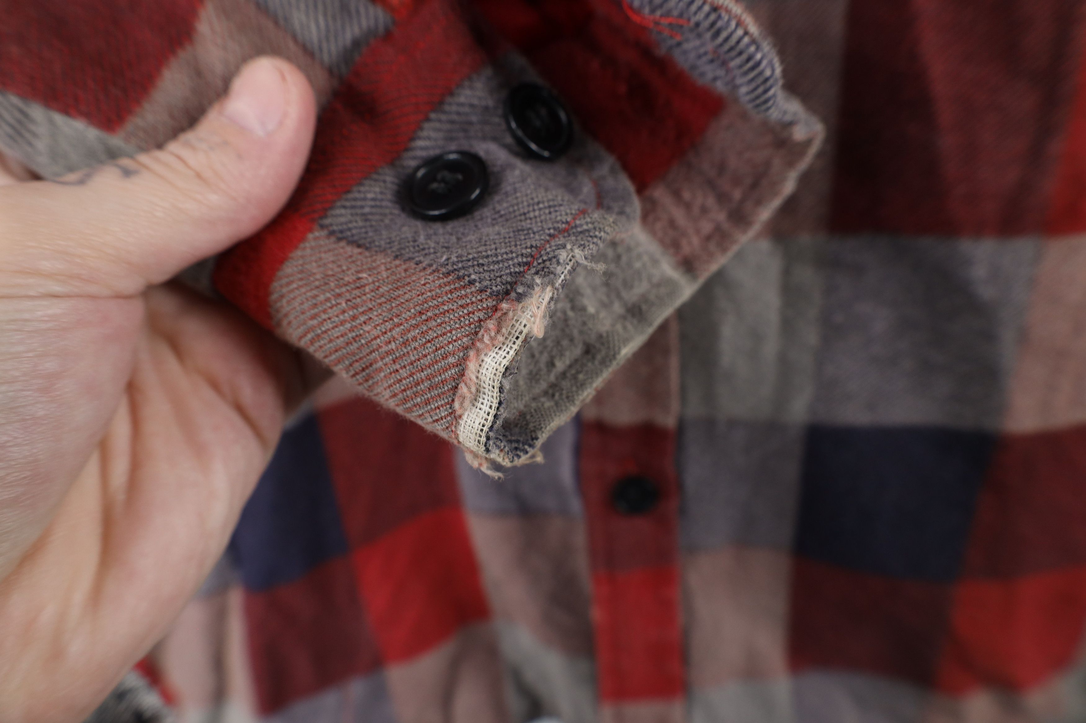 Vintage Vintage 90s Streetwear Quilted Flannel Shirt Jacket Plaid Size US M / EU 48-50 / 2 - 4 Thumbnail