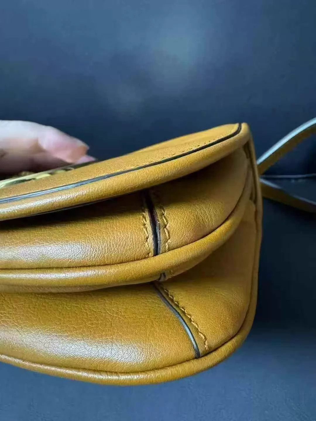 Gucci Gucci Blondie Double G All Leather Crossbody Bag New Size ONE SIZE - 4 Thumbnail