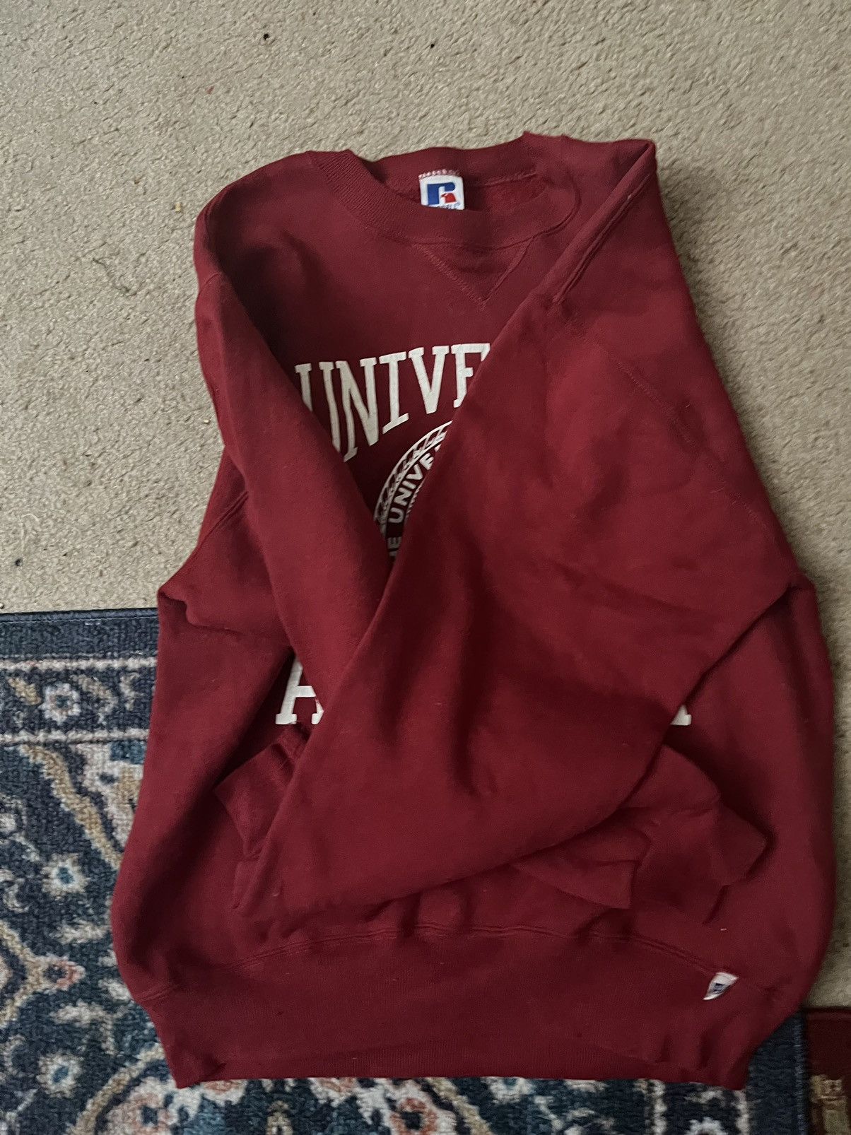 Russell Athletic × Vintage 80s University of Alabama College Crewneck Size US M / EU 48-50 / 2 - 2 Thumbnail