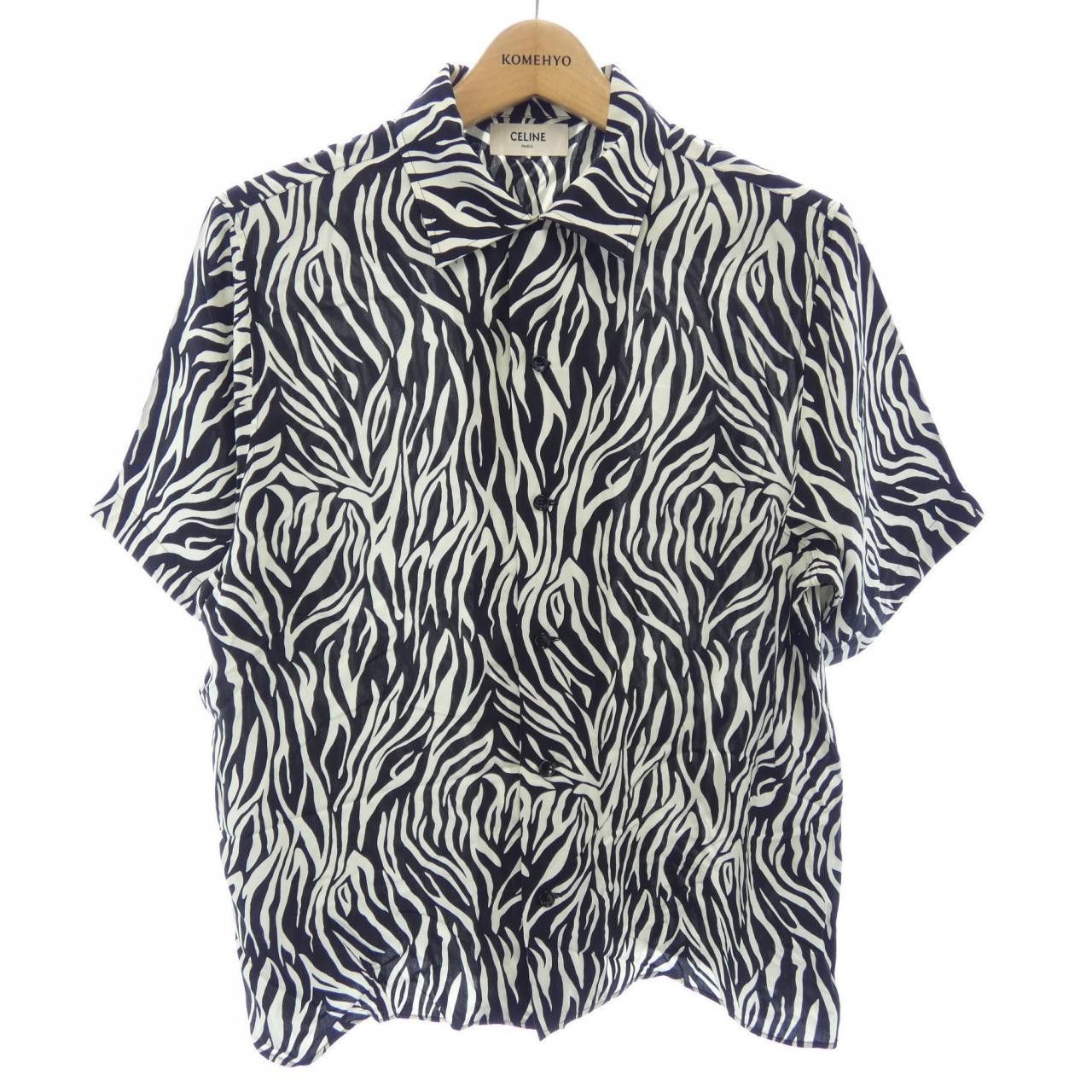 Celine Celine Celine Short Sleeve Shirt Textile Tops 2C036843H DUTY FREE for USA Size ONE SIZE - 1 Thumbnail