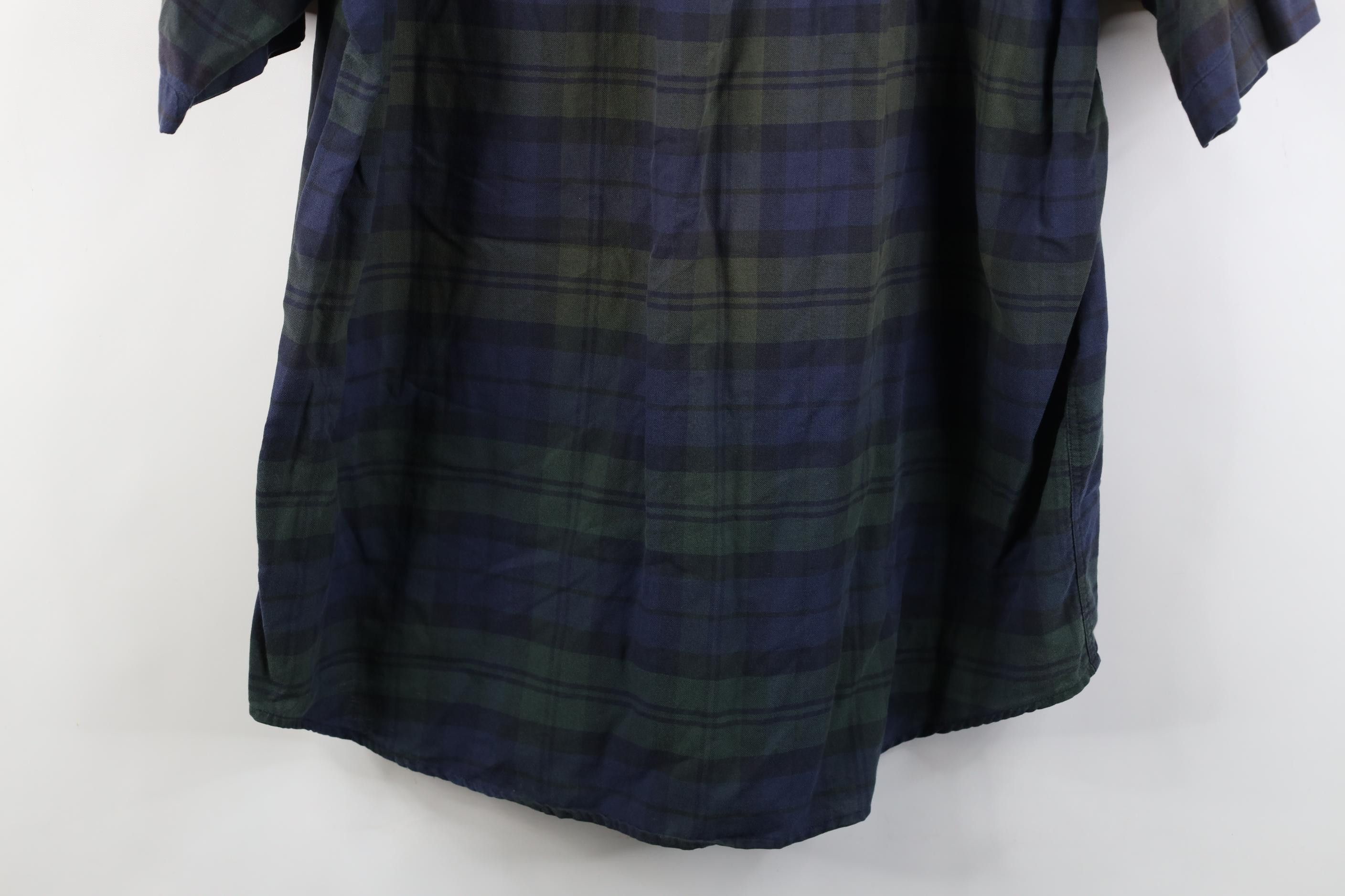 Nautica Vintage 90s Nautica Short Sleeve Button Down Shirt Plaid Size US L / EU 52-54 / 3 - 11 Thumbnail