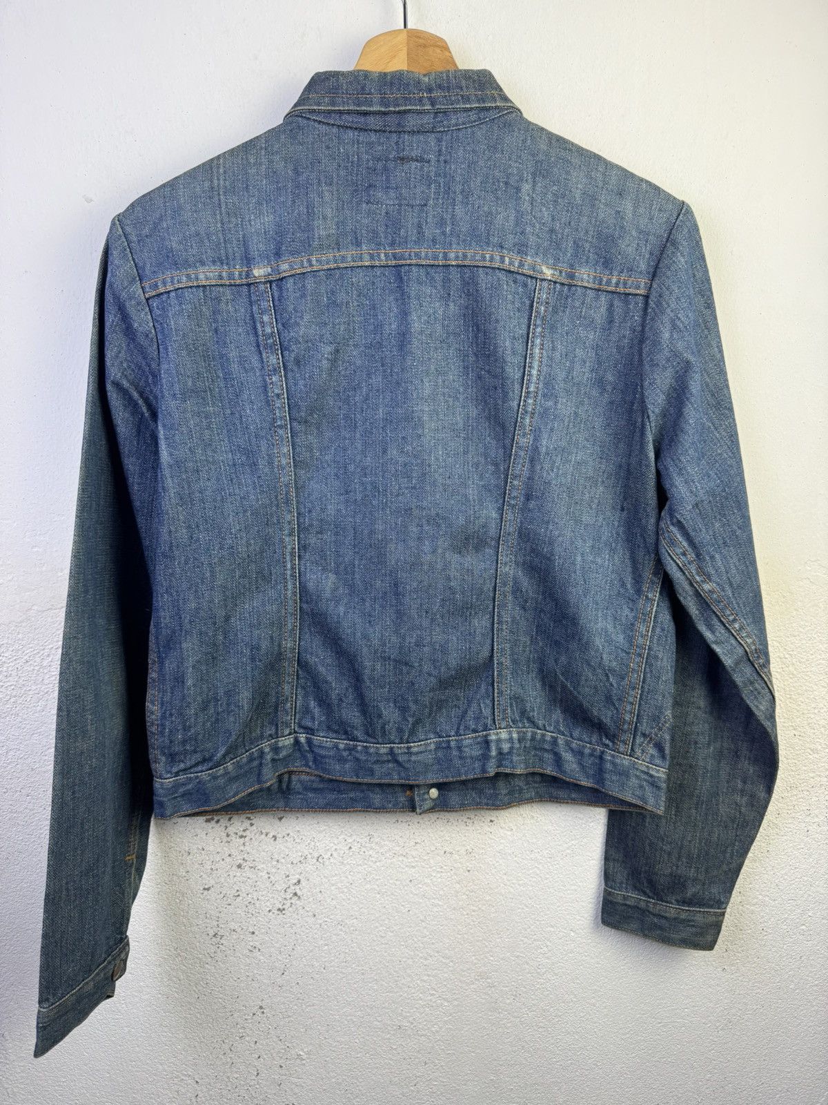 Vintage Vintage 1960s 70s Maverick Redline Selvedge Denim Jacket Size US S / EU 44-46 / 1 - 9 Thumbnail