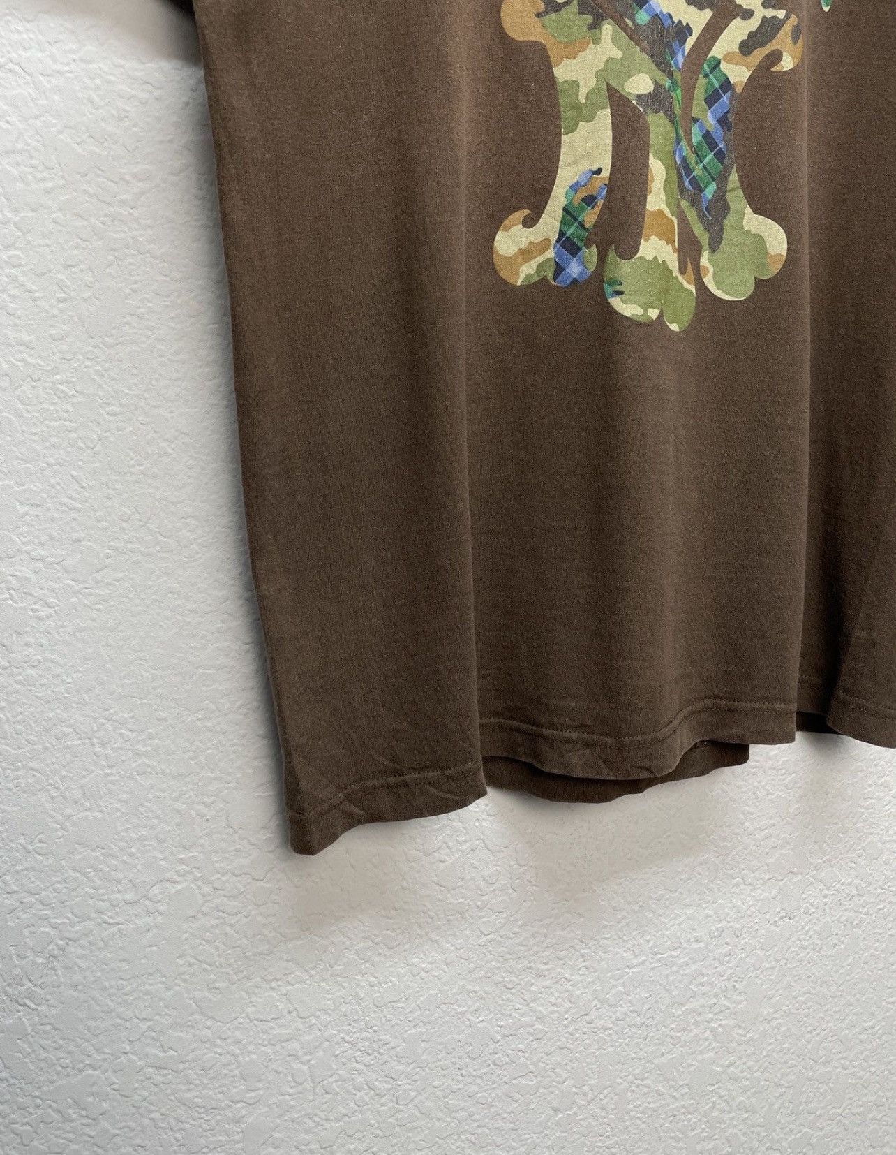 Stussy Vintage Y2K Stussy x New York Yankees Brown Tee T-shirt Size US M / EU 48-50 / 2 - 7 Thumbnail