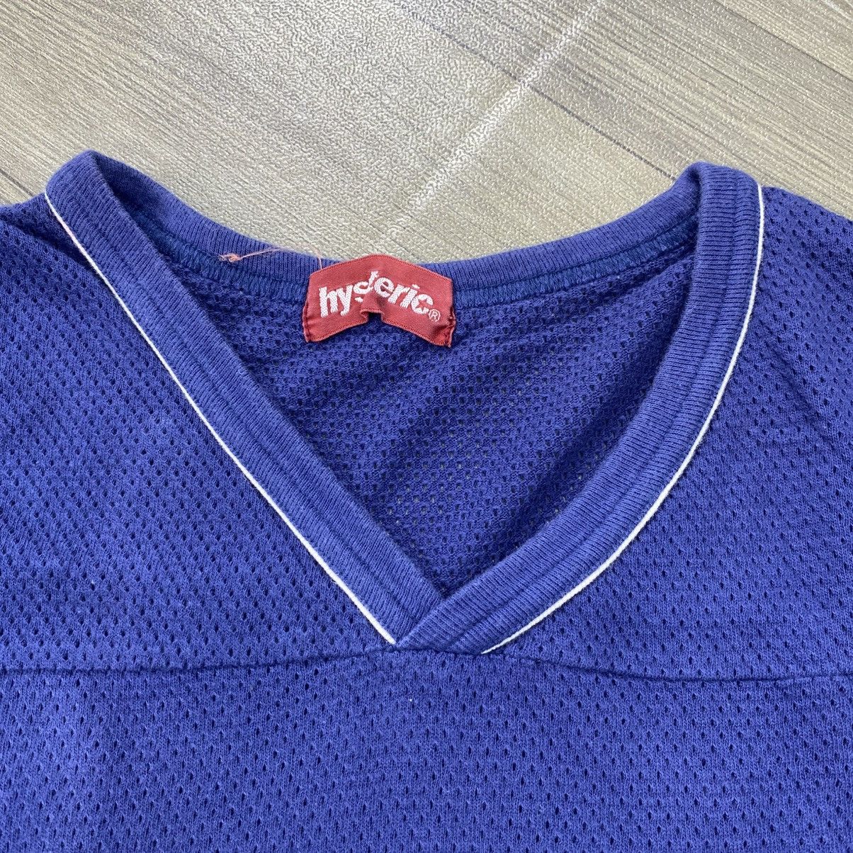 Hysteric Glamour Vintage Hysteric Glamour Japan Blue Mesh Jersey Size US M / EU 48-50 / 2 - 6 Thumbnail