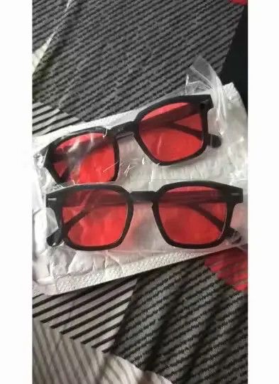 Japanese Brand Ref Lense Black Frame Sunglasses Size ONE SIZE - 3 Thumbnail