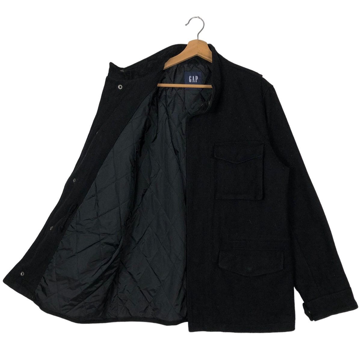 Japanese Brand 🔥90’s Hunting Chore Inspector Jacket Cargo Pocket Gap Japan Size US M / EU 48-50 / 2 - 8 Thumbnail