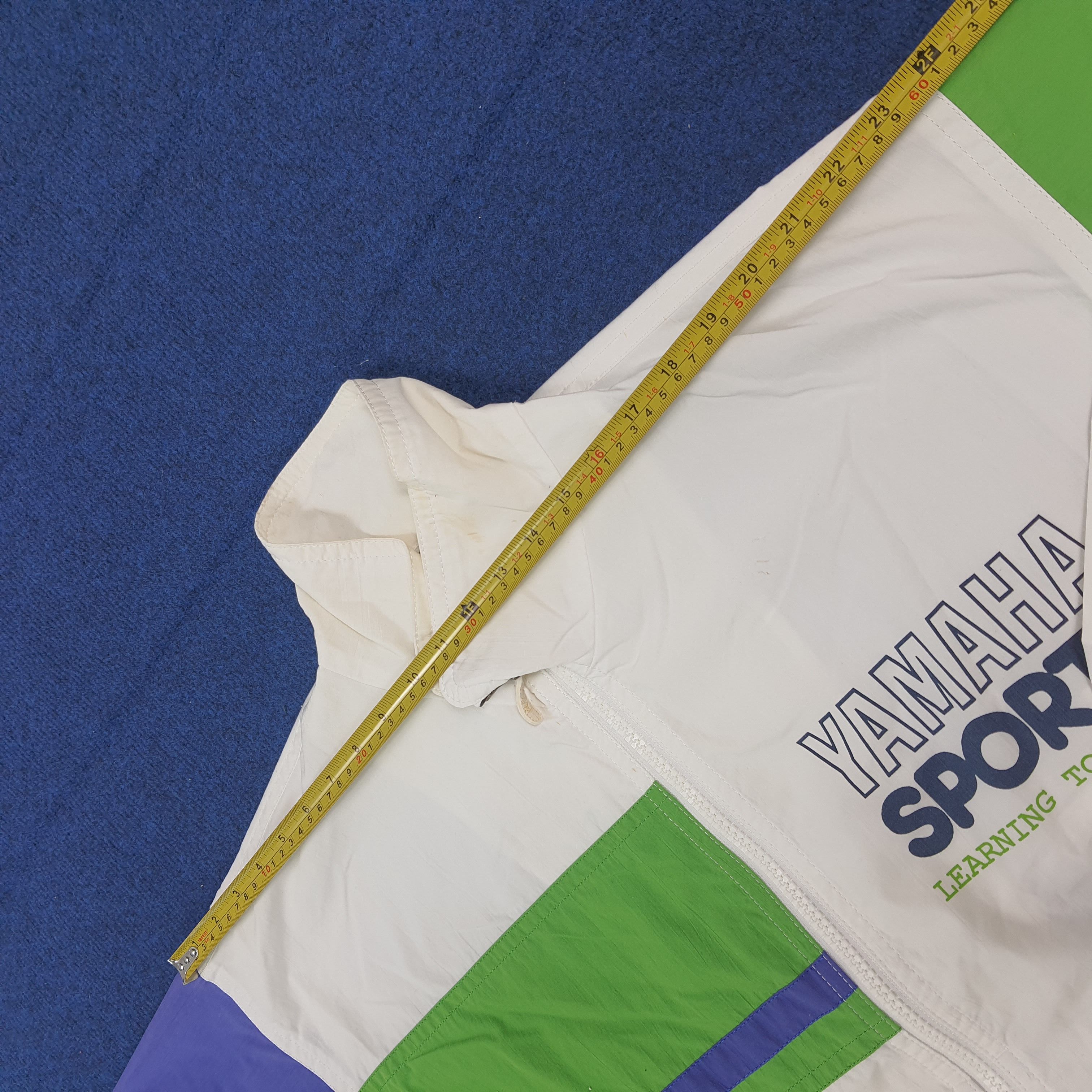Yamaha Vtg Retro Yamaha Sports Jacket Colorblock Windbreaker C291N8 Size US M / EU 48-50 / 2 - 9 Thumbnail